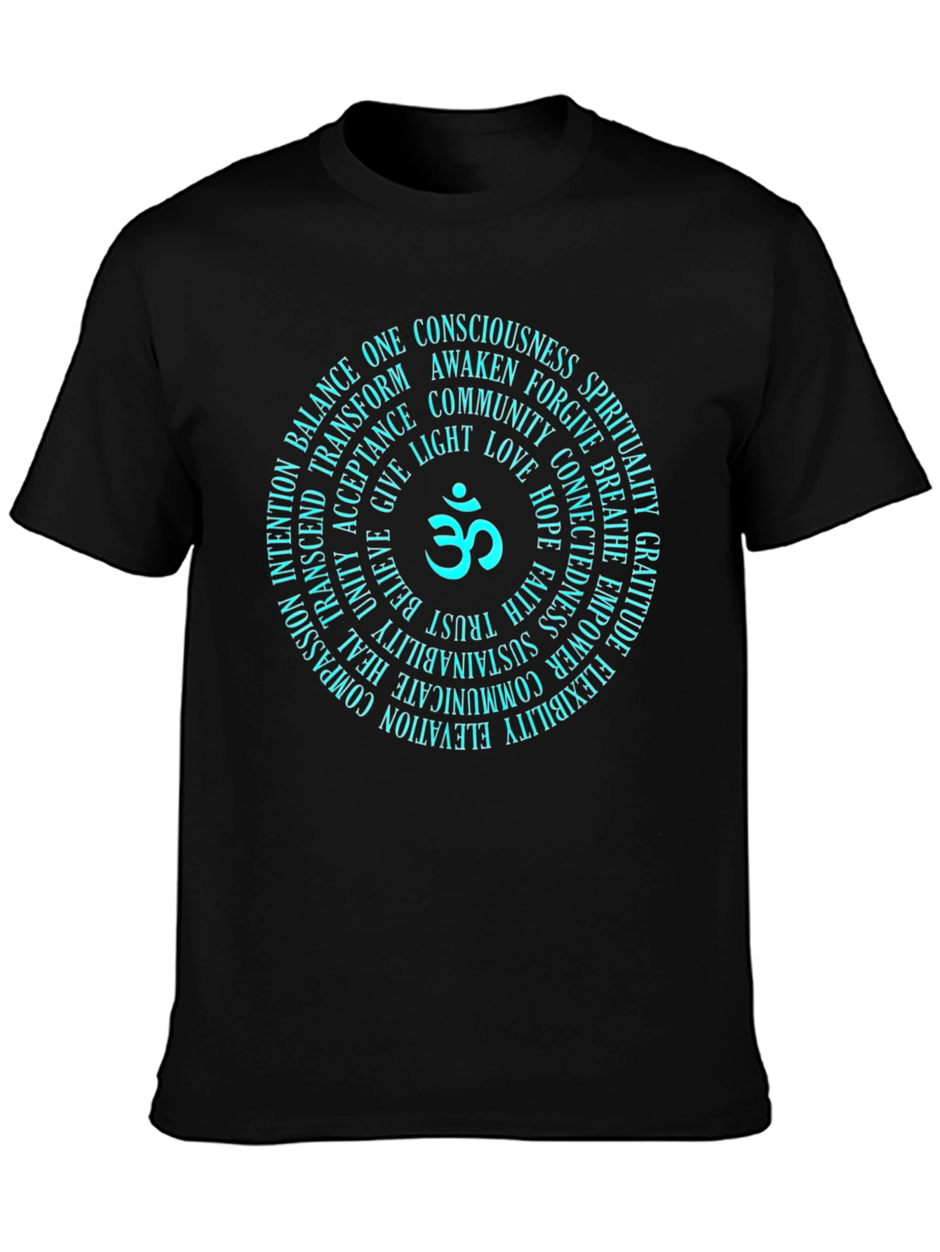 Enlightenment T-Shirt - Spiritual Word Art Tee