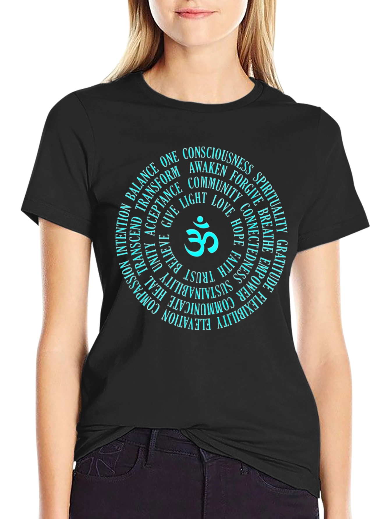 Enlightenment T-Shirt - Spiritual Word Art Tee