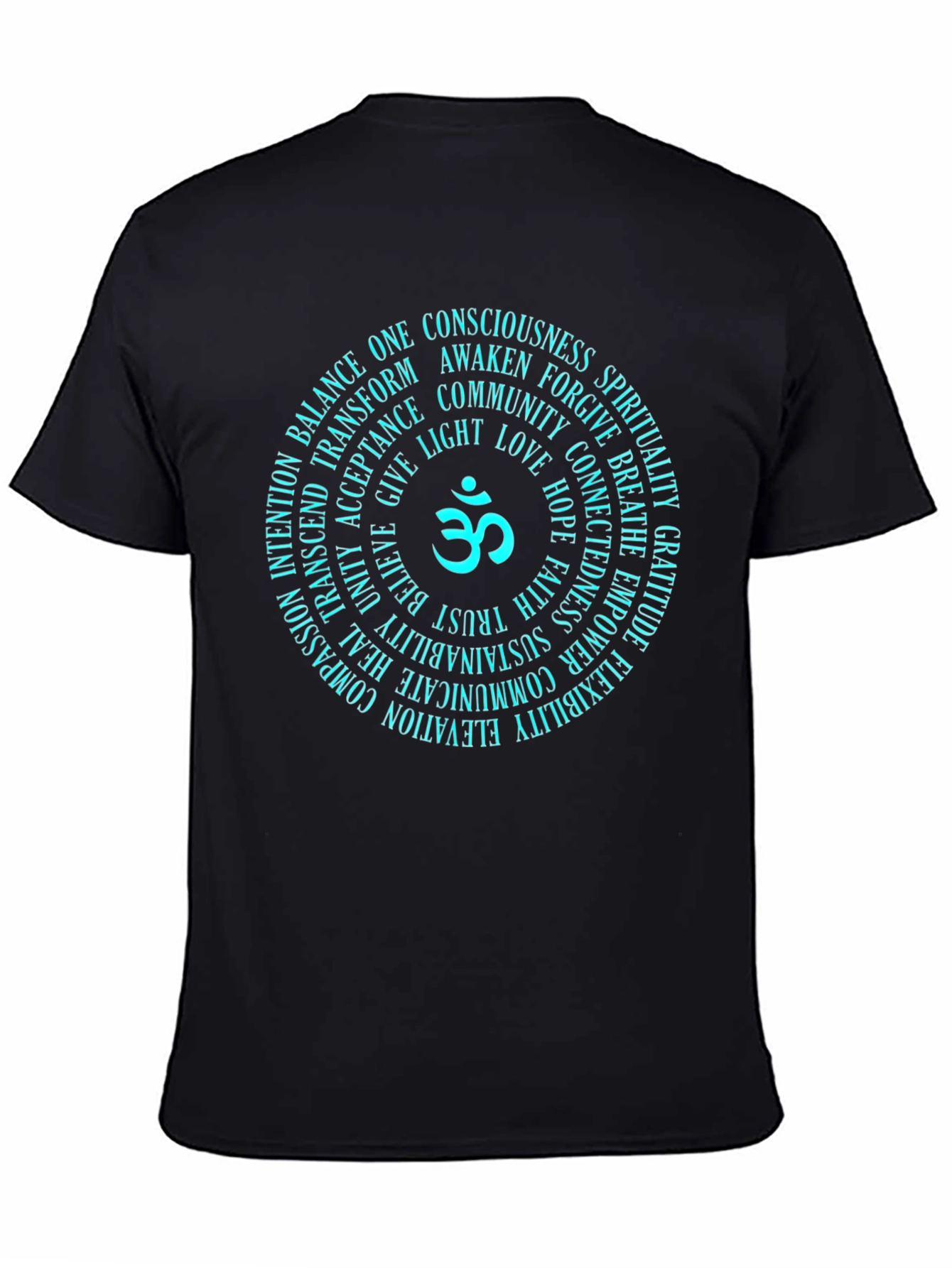 Enlightenment T-Shirt - Spiritual Word Art Tee