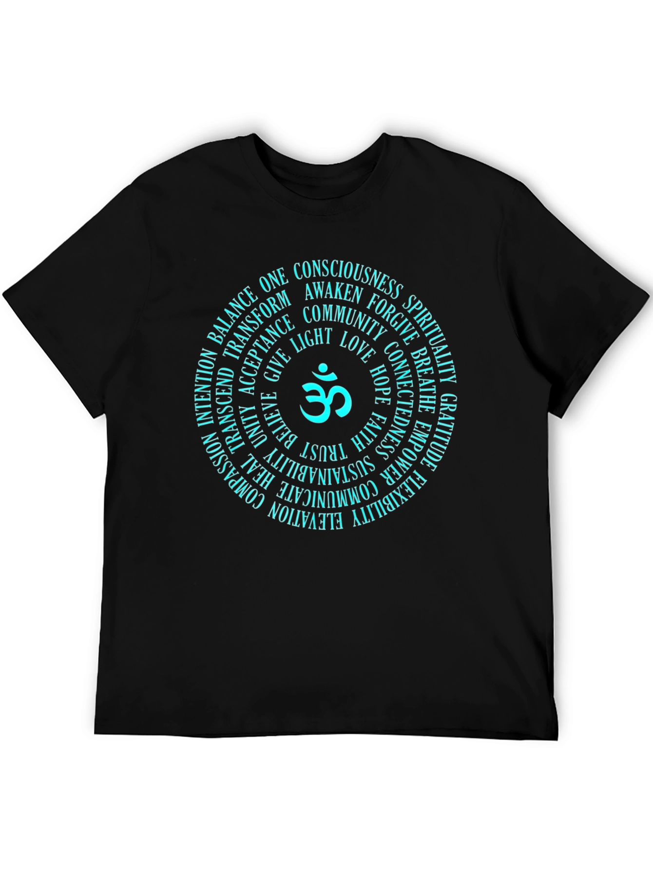Enlightenment T-Shirt - Spiritual Word Art Tee