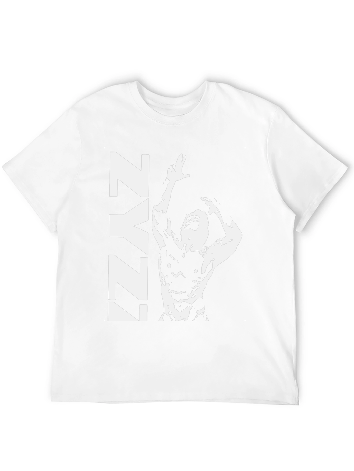 Zyzz Black T-Shirt Aesthetic Fitness Design