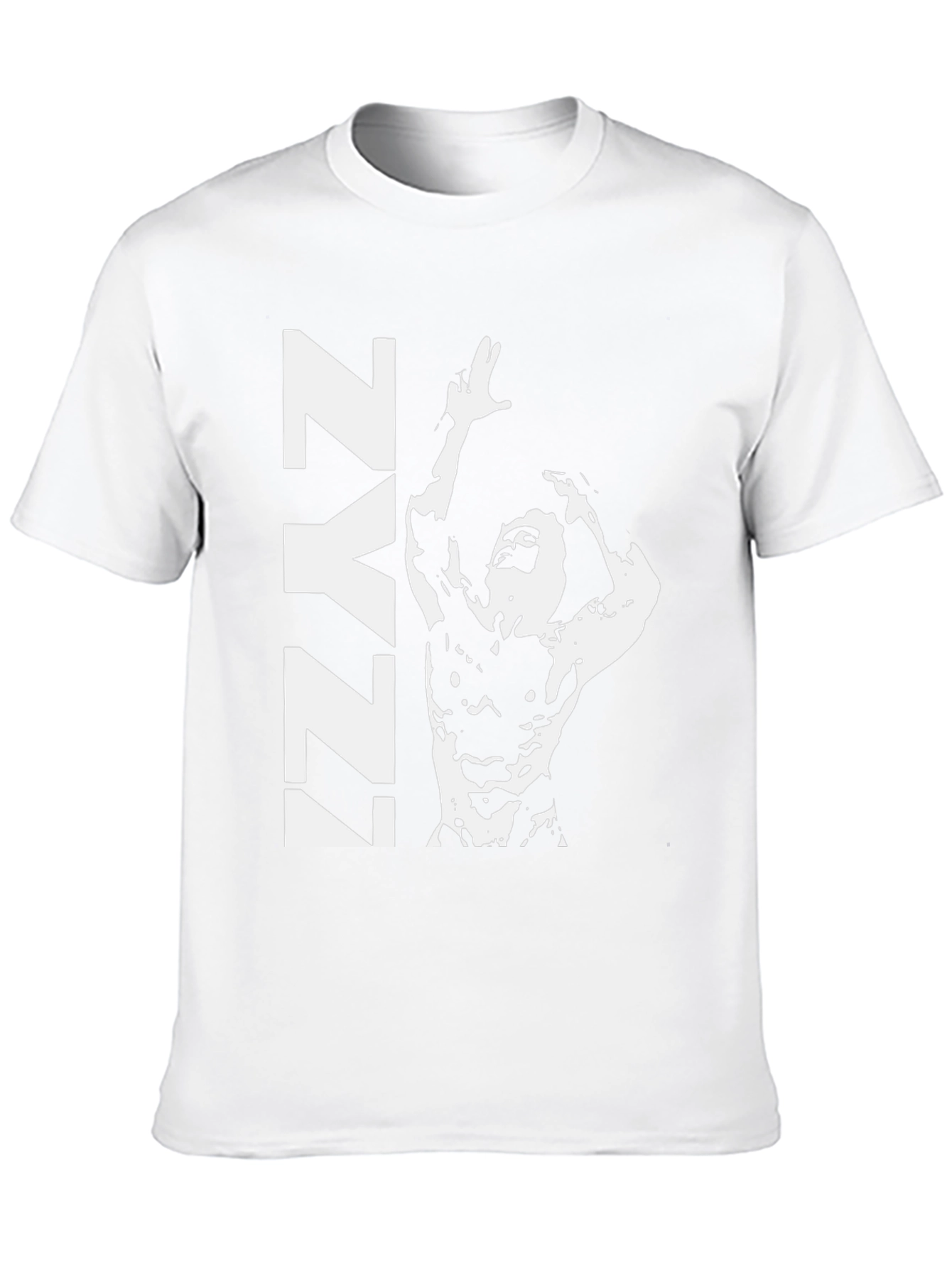 Zyzz Black T-Shirt Aesthetic Fitness Design