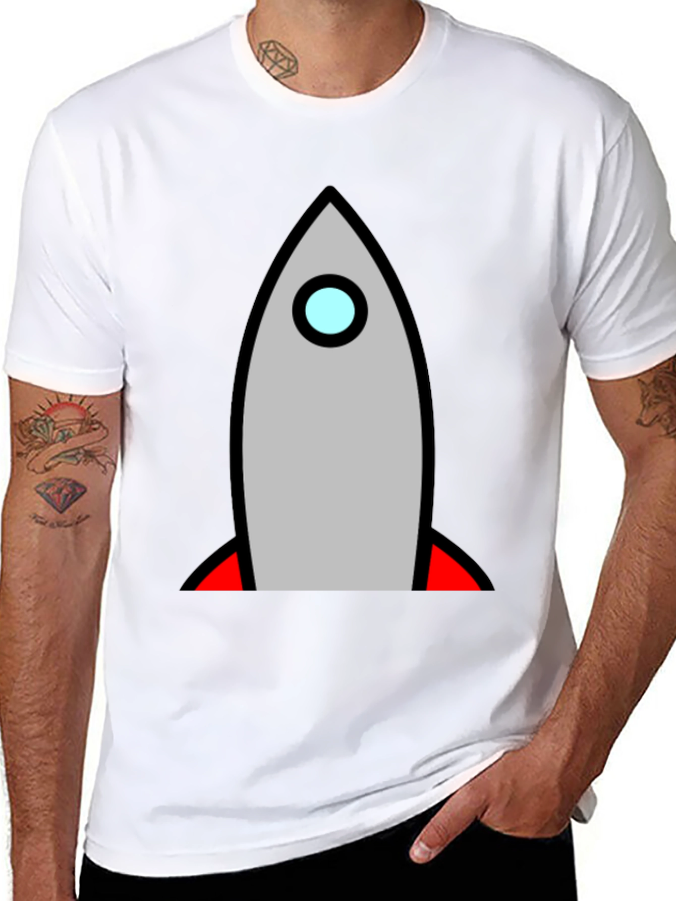 Rocket T-Shirt - Blast Off in Style!
