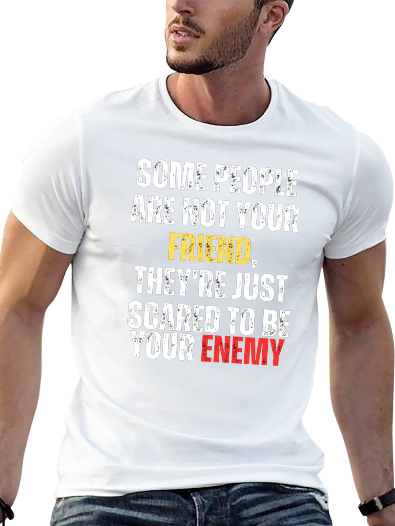 Sarcastic Friend Enemy Graphic Tee