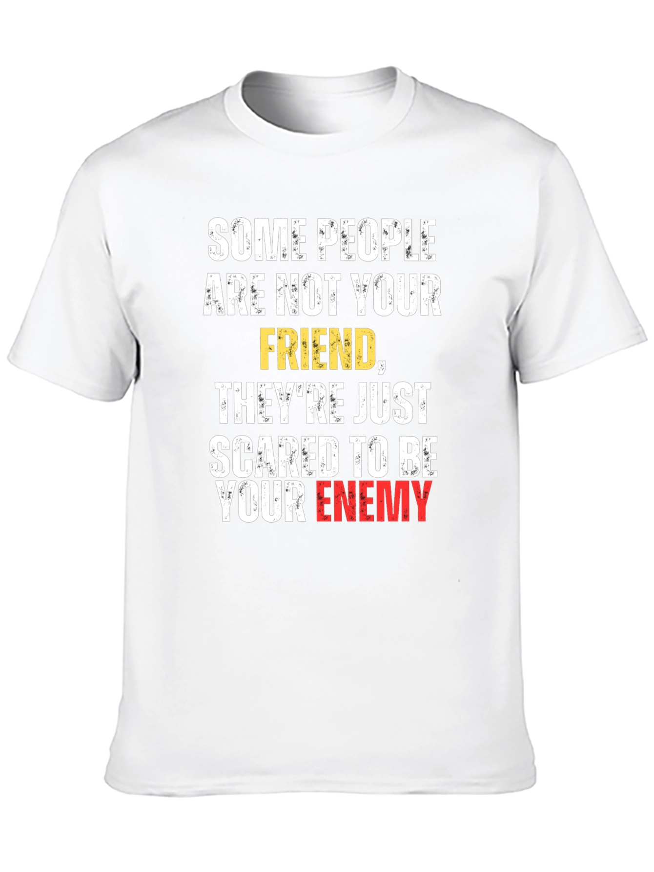 Sarcastic Friend Enemy Graphic Tee