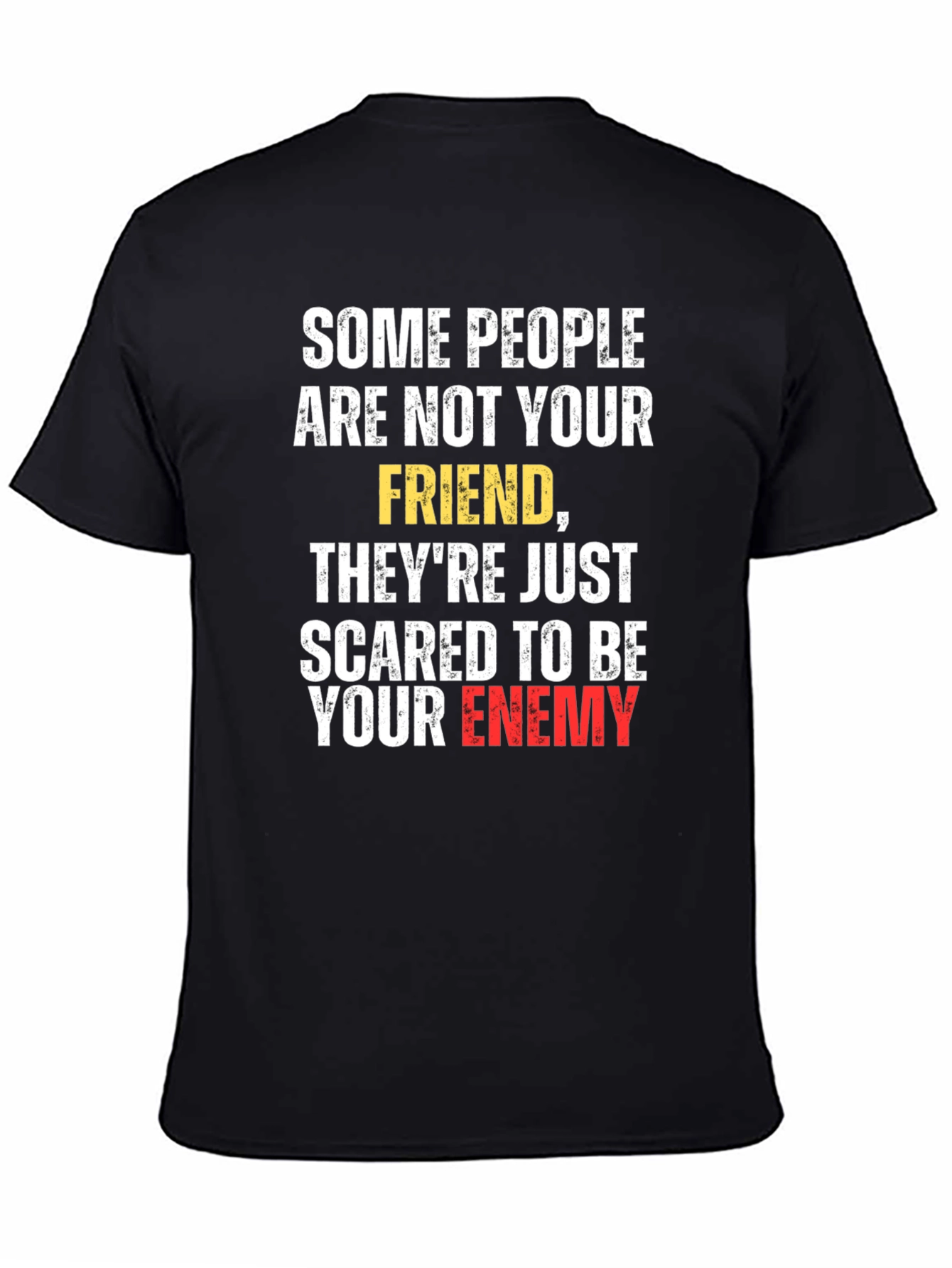 Sarcastic Friend Enemy Graphic Tee
