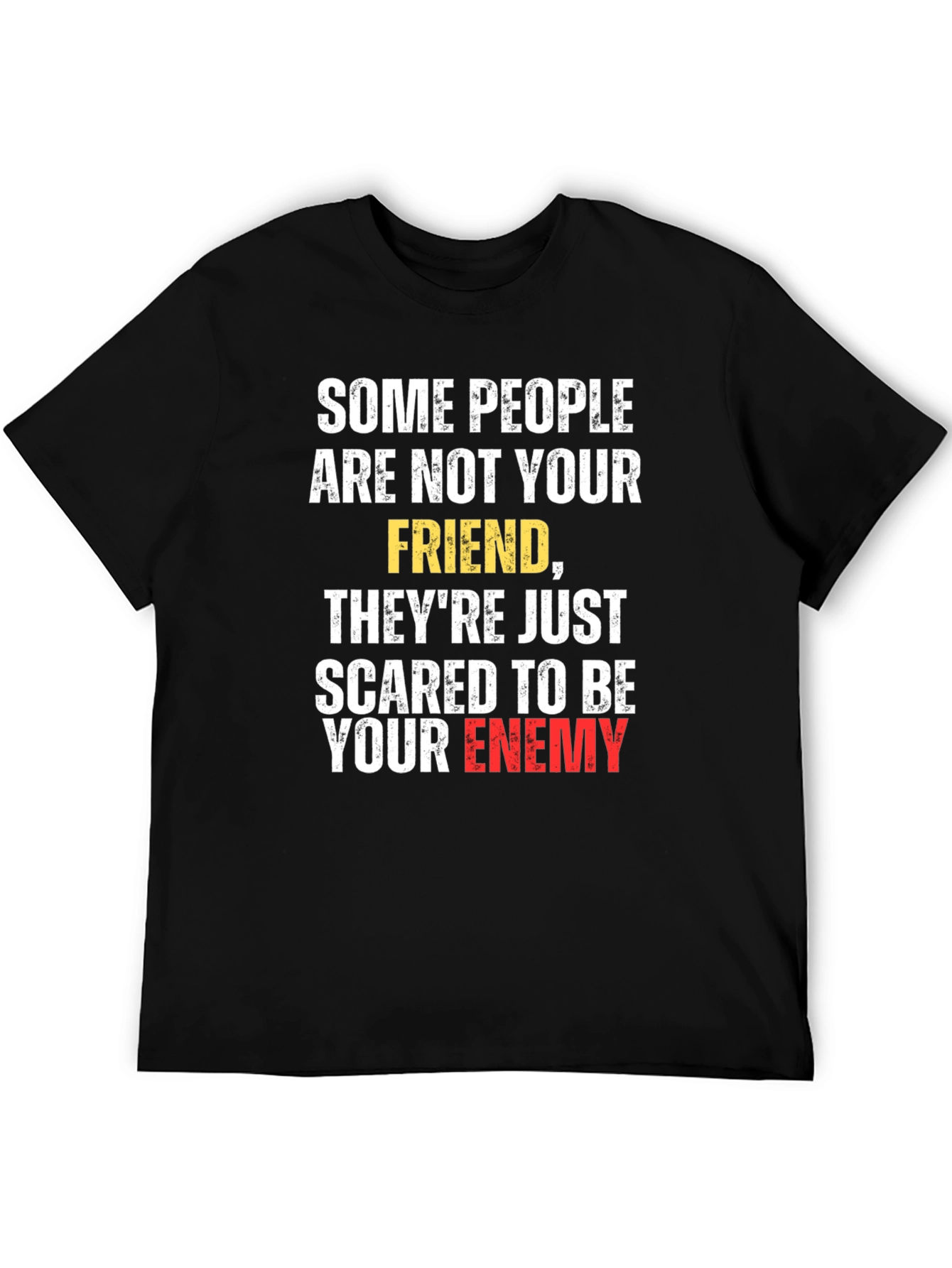 Sarcastic Friend Enemy Graphic Tee