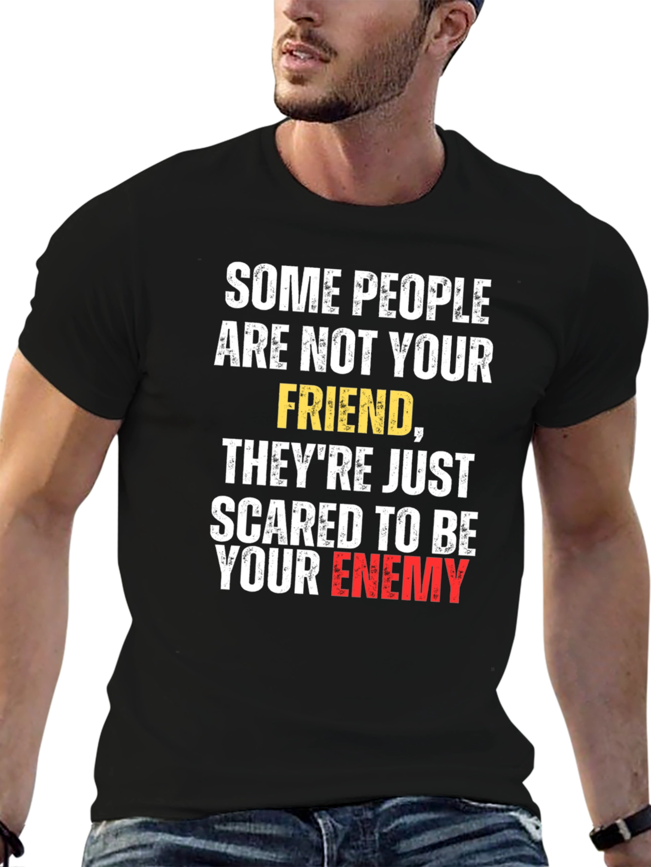 Sarcastic Friend Enemy Graphic Tee