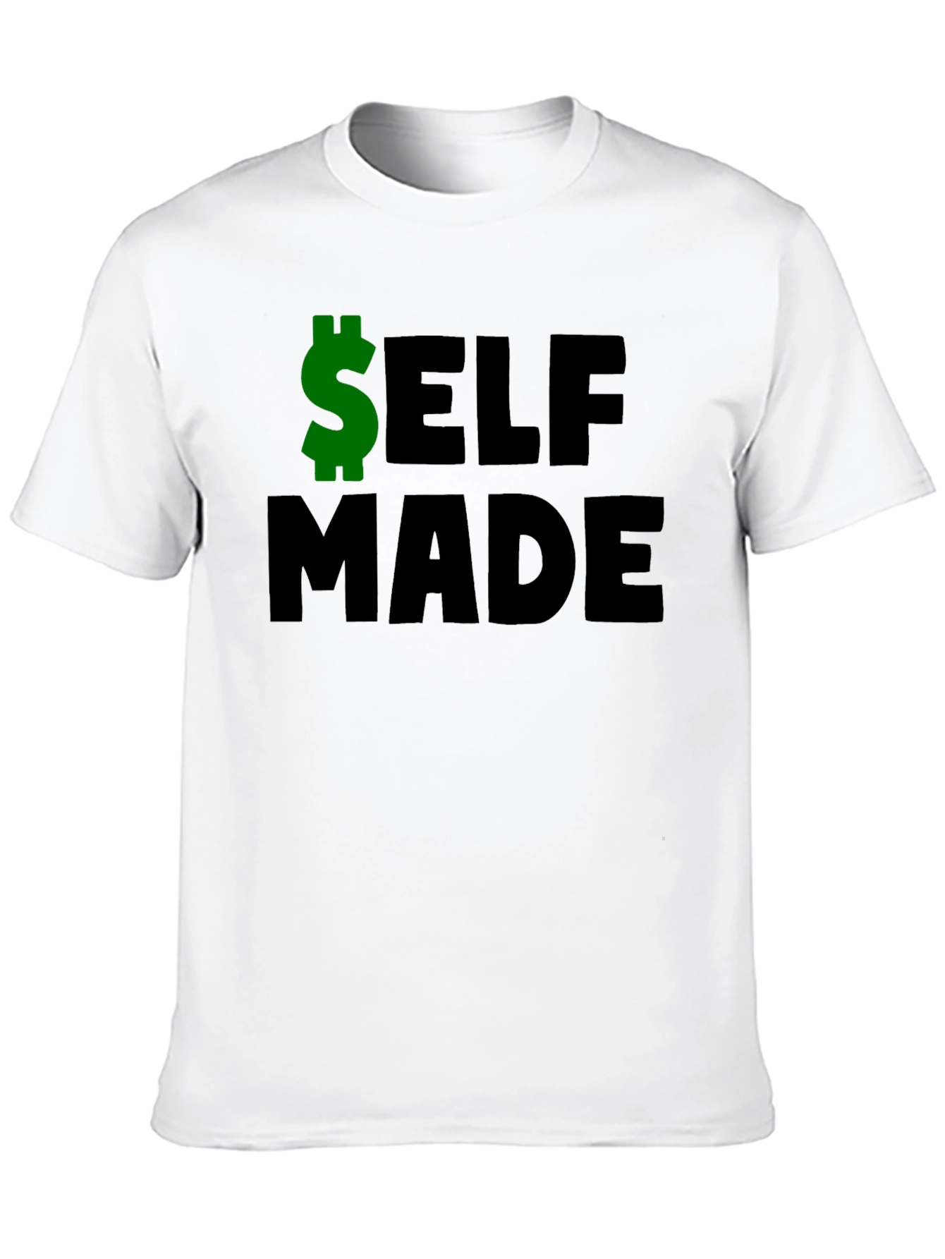 Self Made T-Shirt - Black Graphic Tee