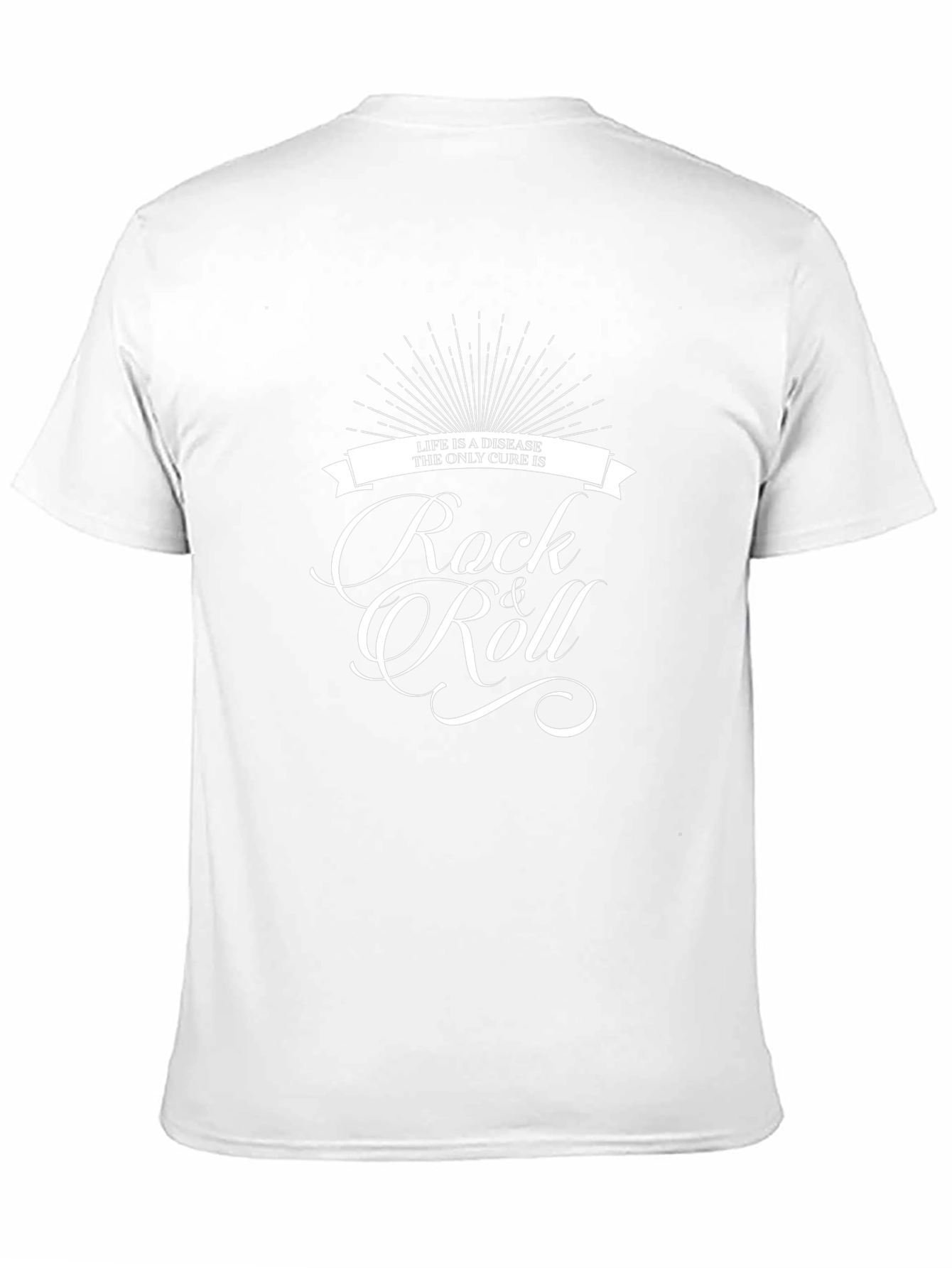 Rock & Roll Cure Black T-Shirt