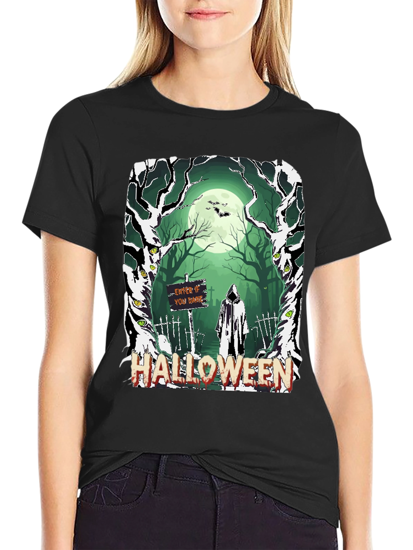 Halloween Graphic T-Shirt