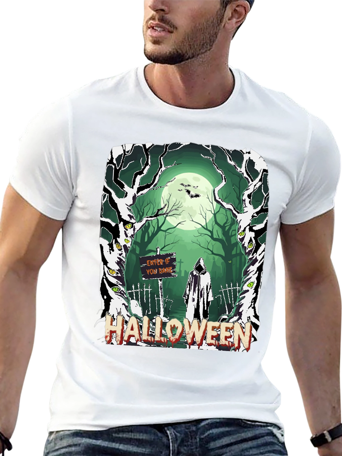 Halloween Graphic T-Shirt