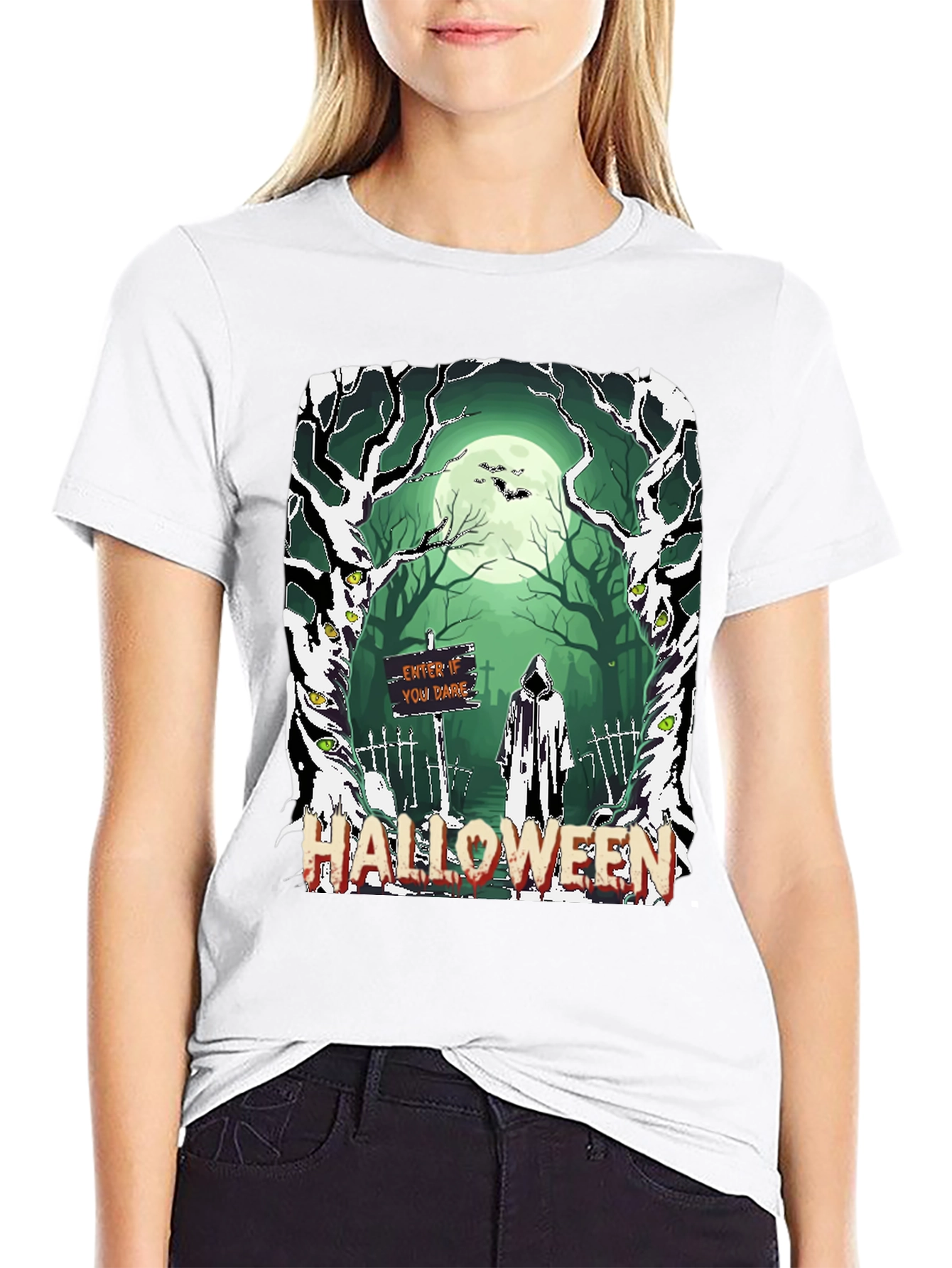 Halloween Graphic T-Shirt