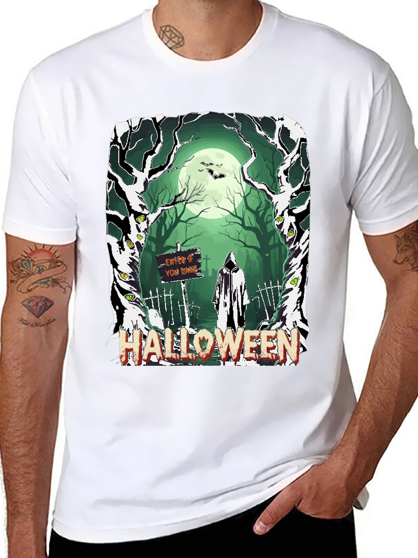 Halloween Graphic T-Shirt