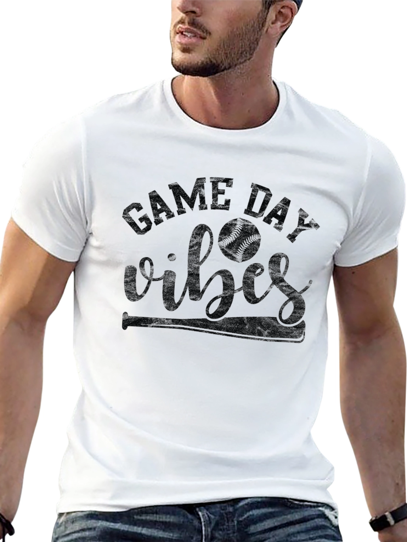 Game Day Vibes Baseball Graphic Tee