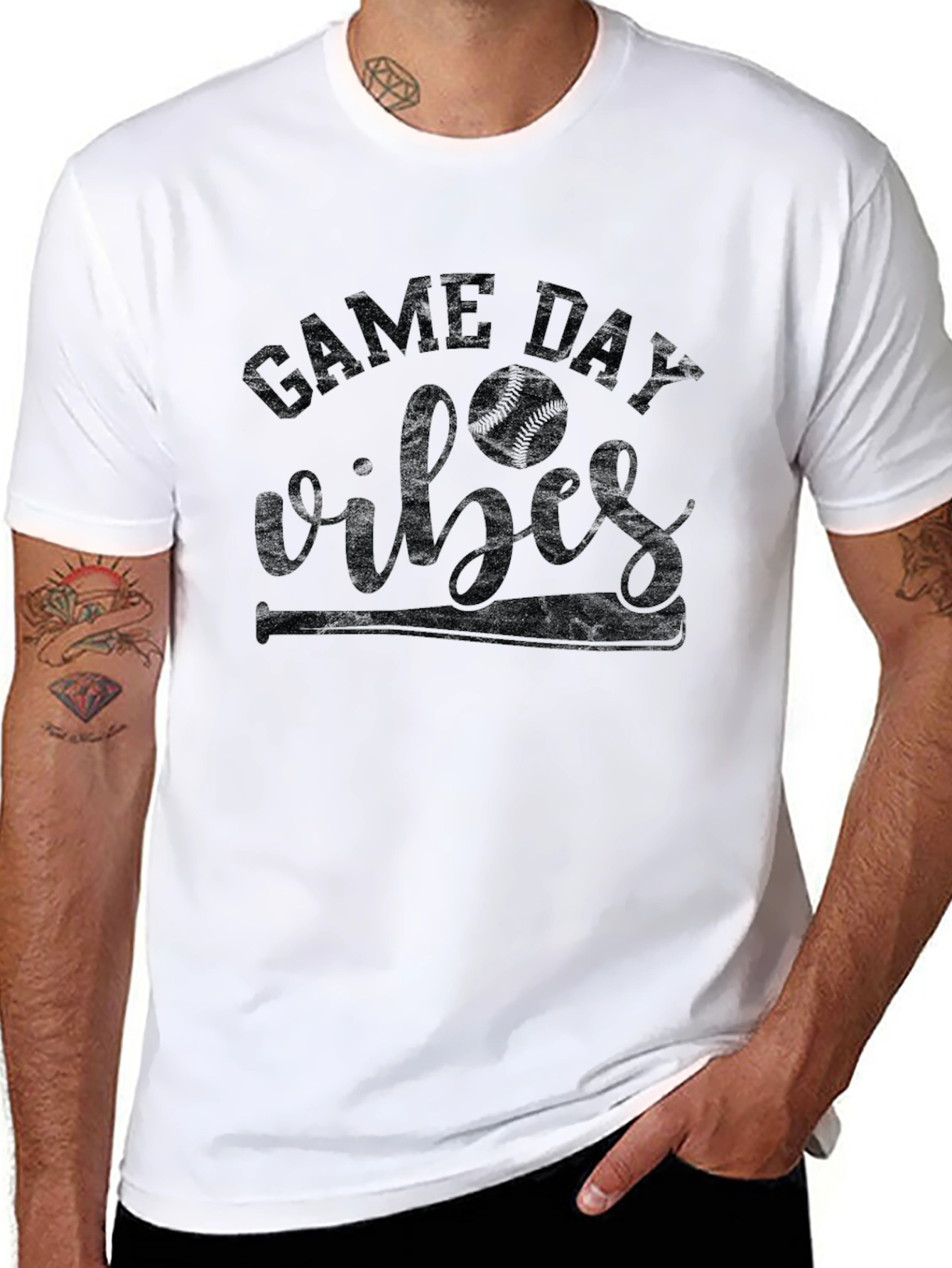 Game Day Vibes Baseball Graphic Tee
