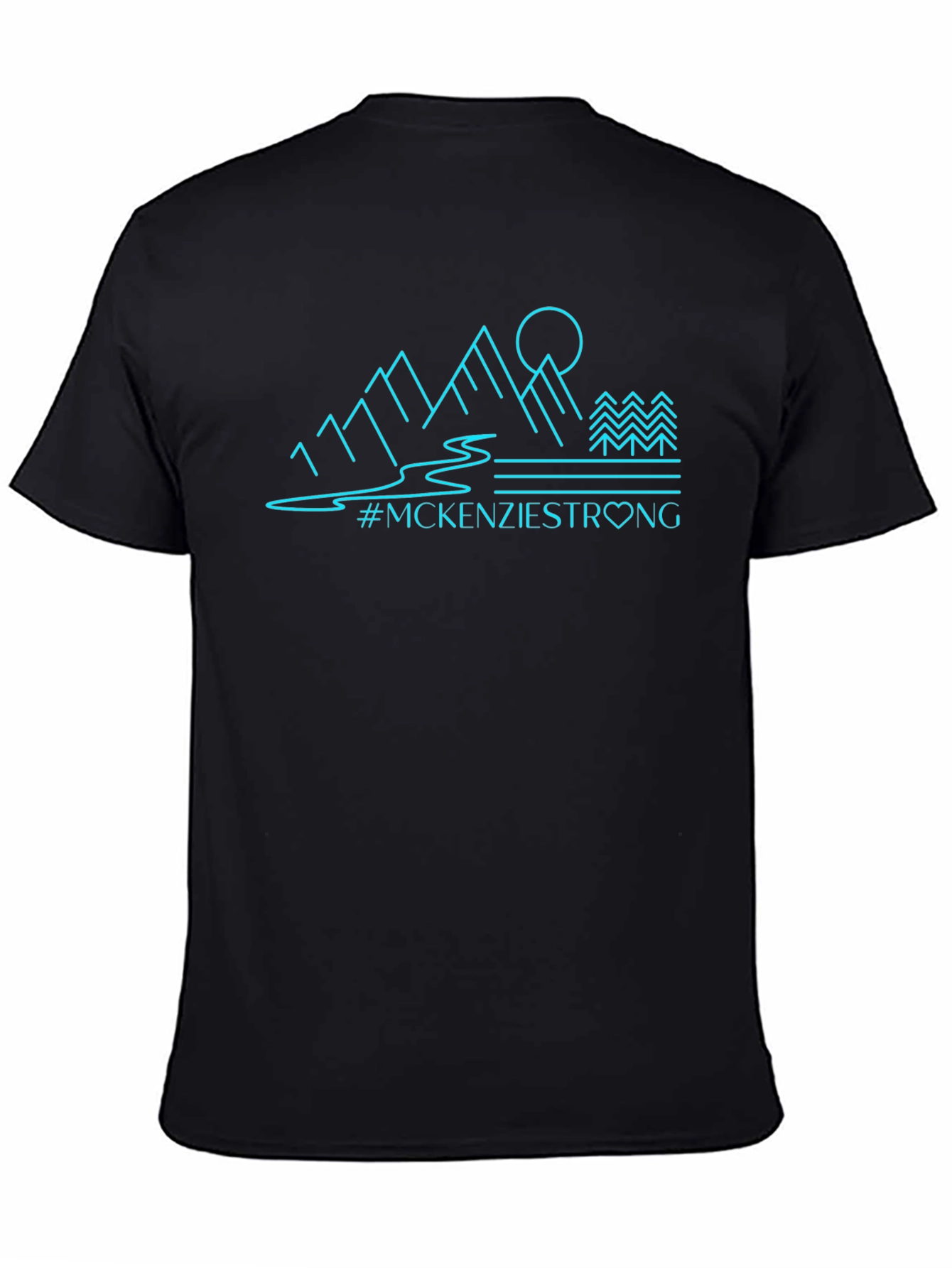 McKenzie Strong Graphic Tee - Black Unisex T-Shirt