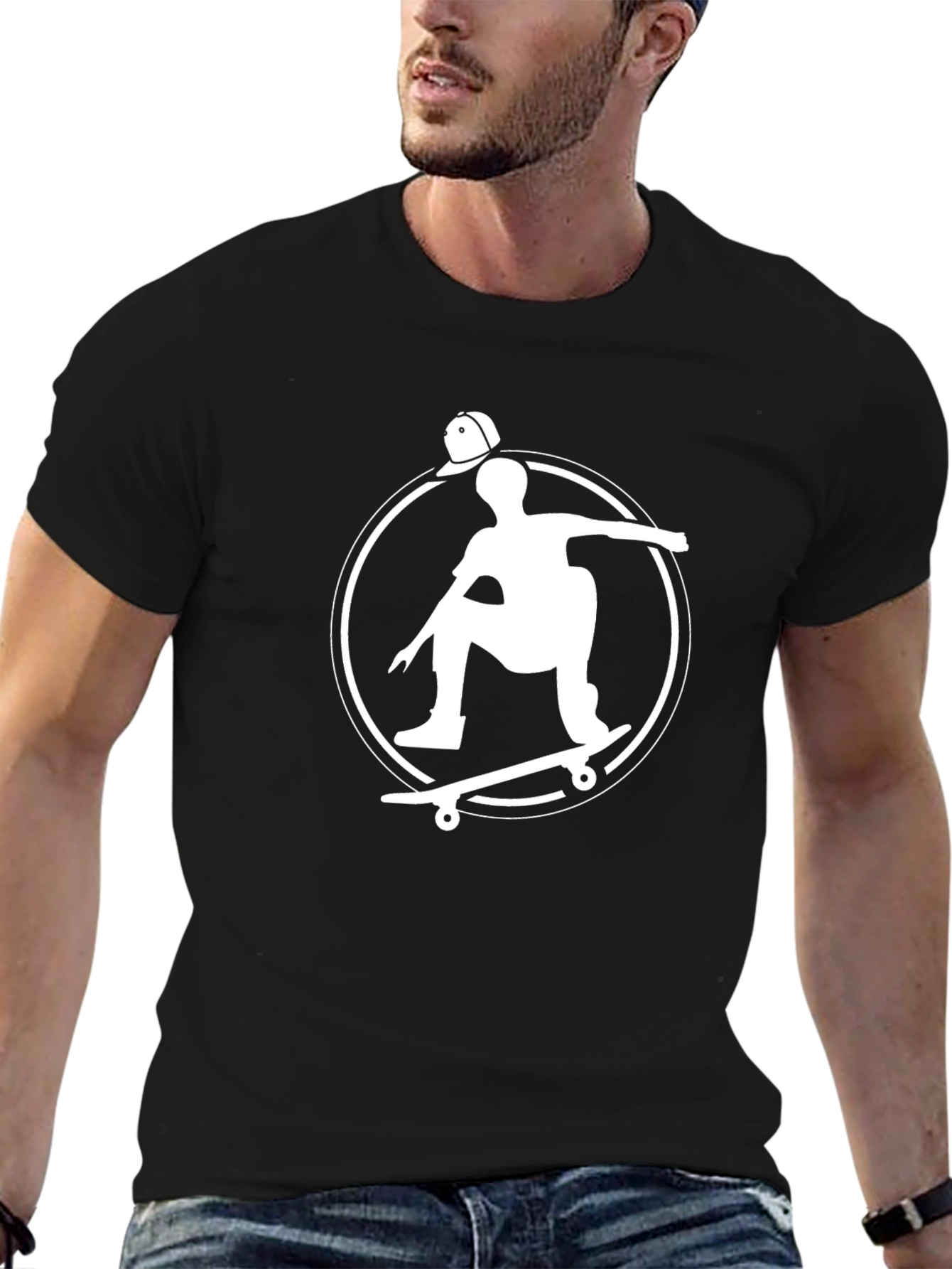 Skater T-Shirt - Cool Graphic Tee