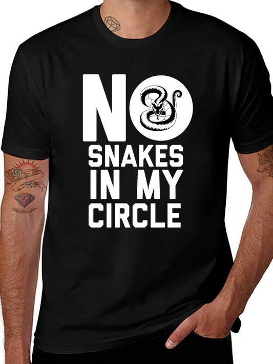 No Snakes In My Circle Graphic Tee