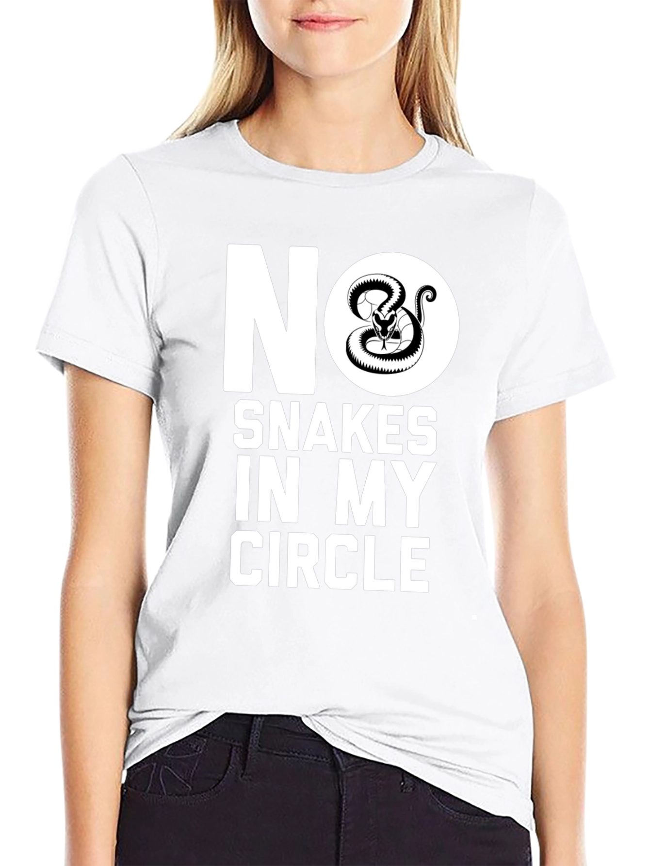 No Snakes In My Circle Graphic Tee