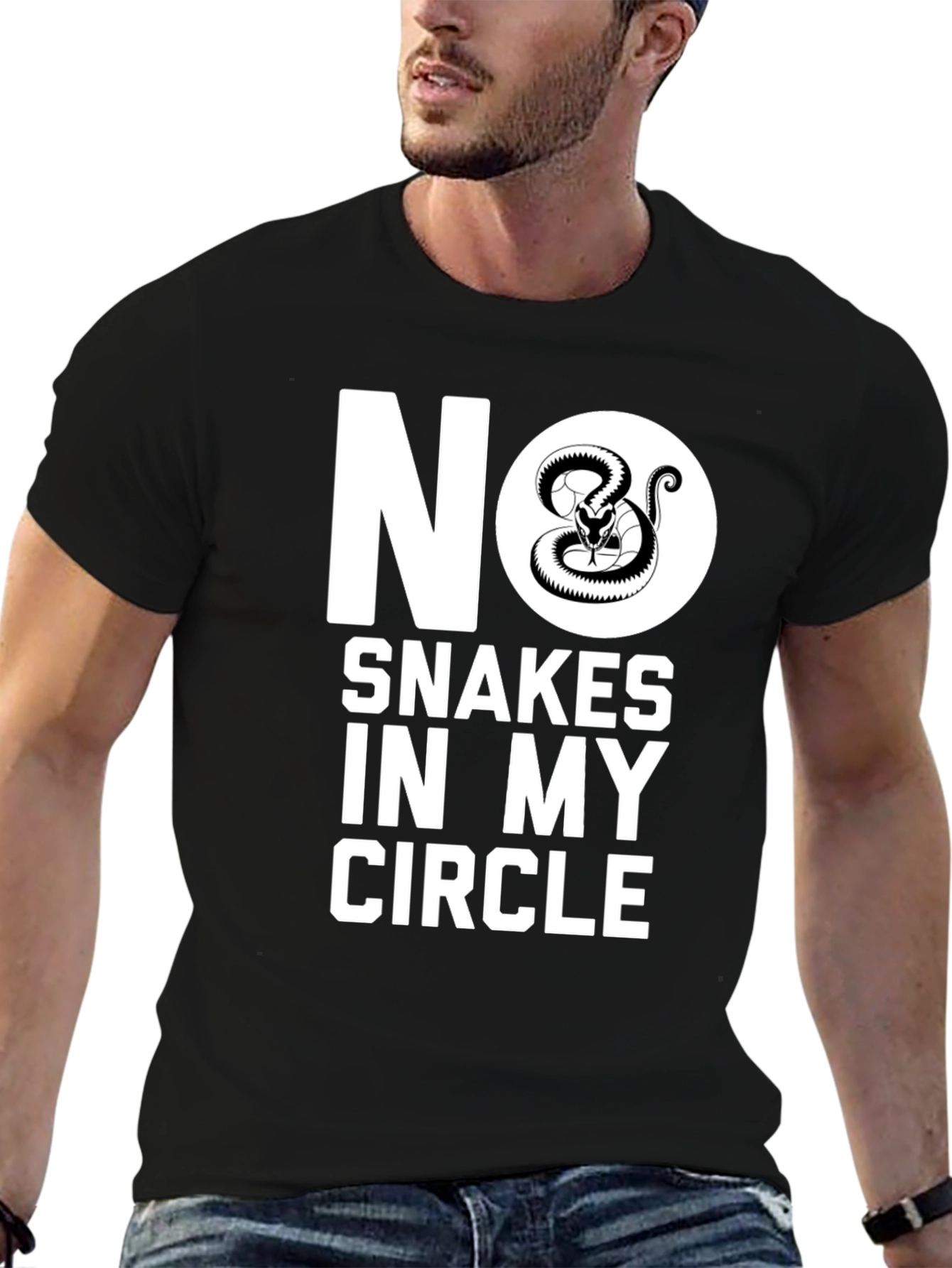 No Snakes In My Circle Graphic Tee