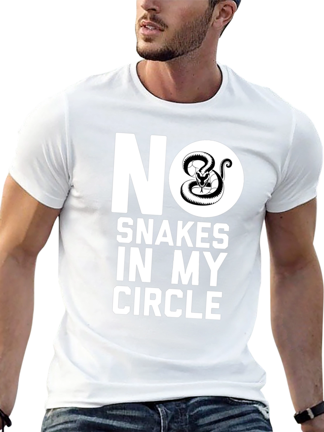 No Snakes In My Circle Graphic Tee