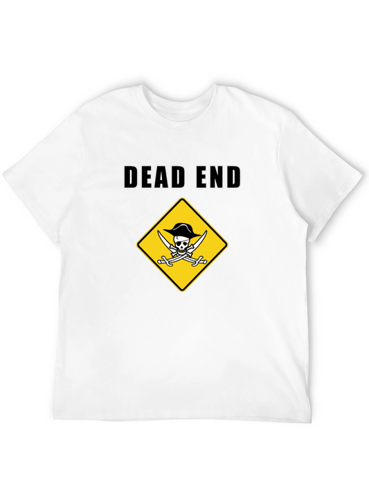 Dead End Pirate Graphic T-Shirt - Humor Tee