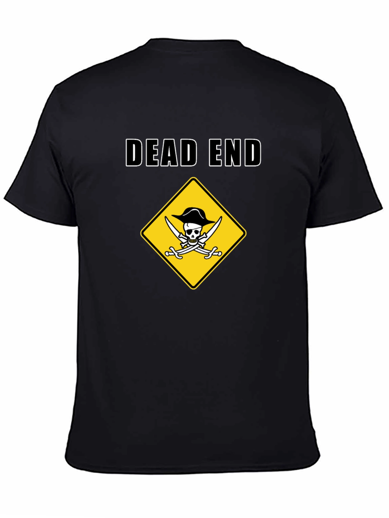 Dead End Pirate Graphic T-Shirt - Humor Tee