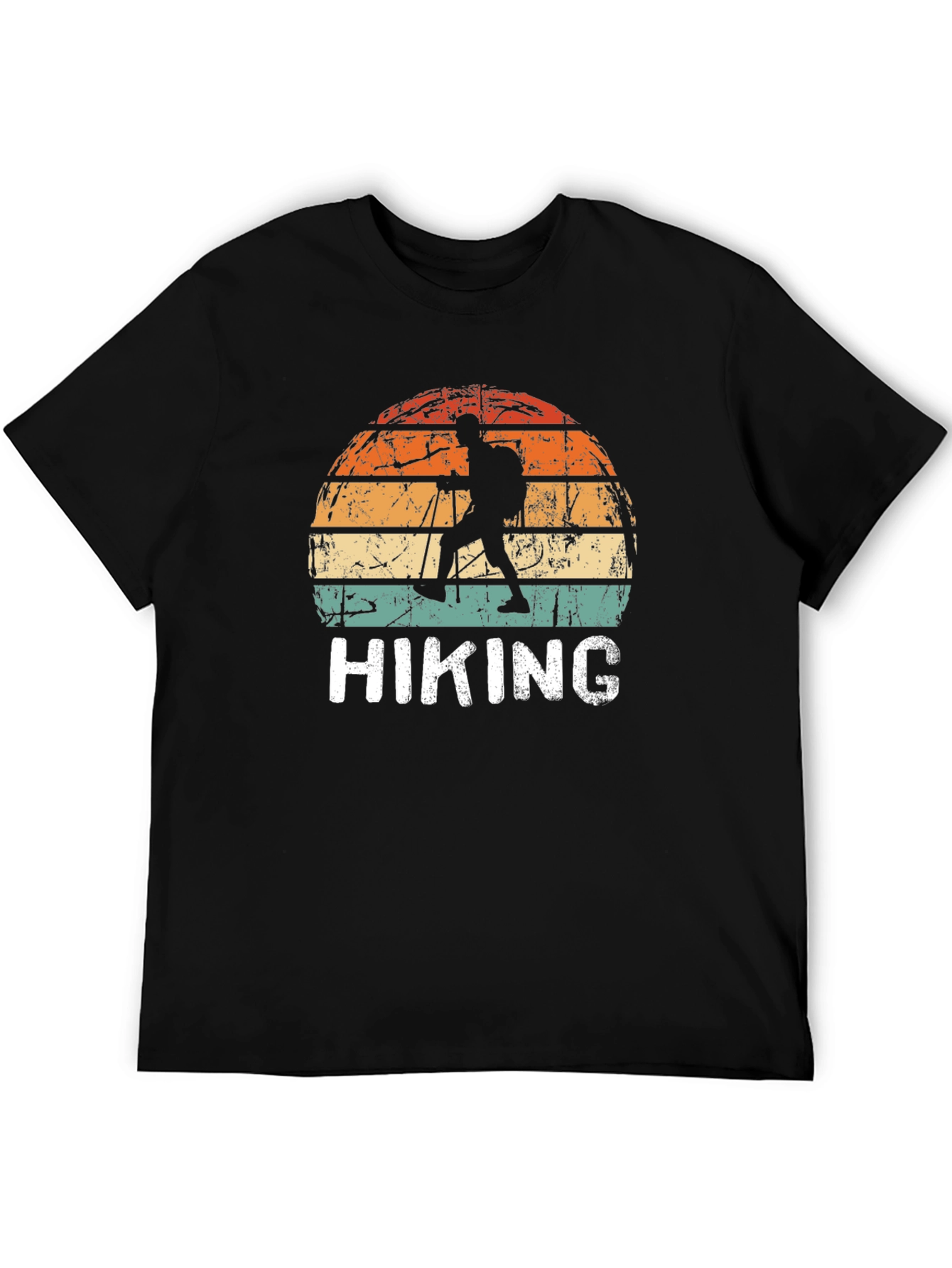 Retro Hiking T-Shirt - Outdoor Adventure Tee