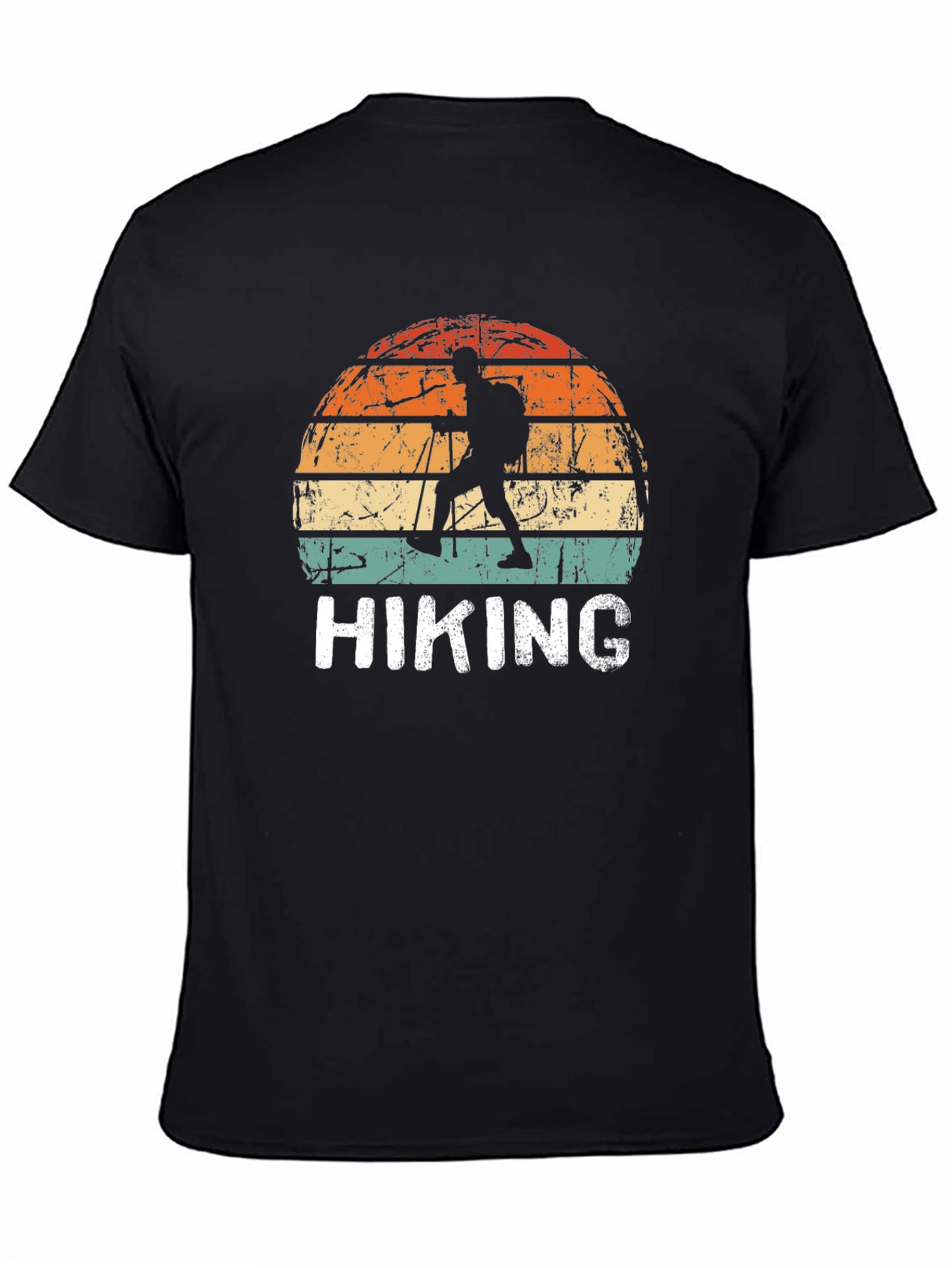 Retro Hiking T-Shirt - Outdoor Adventure Tee