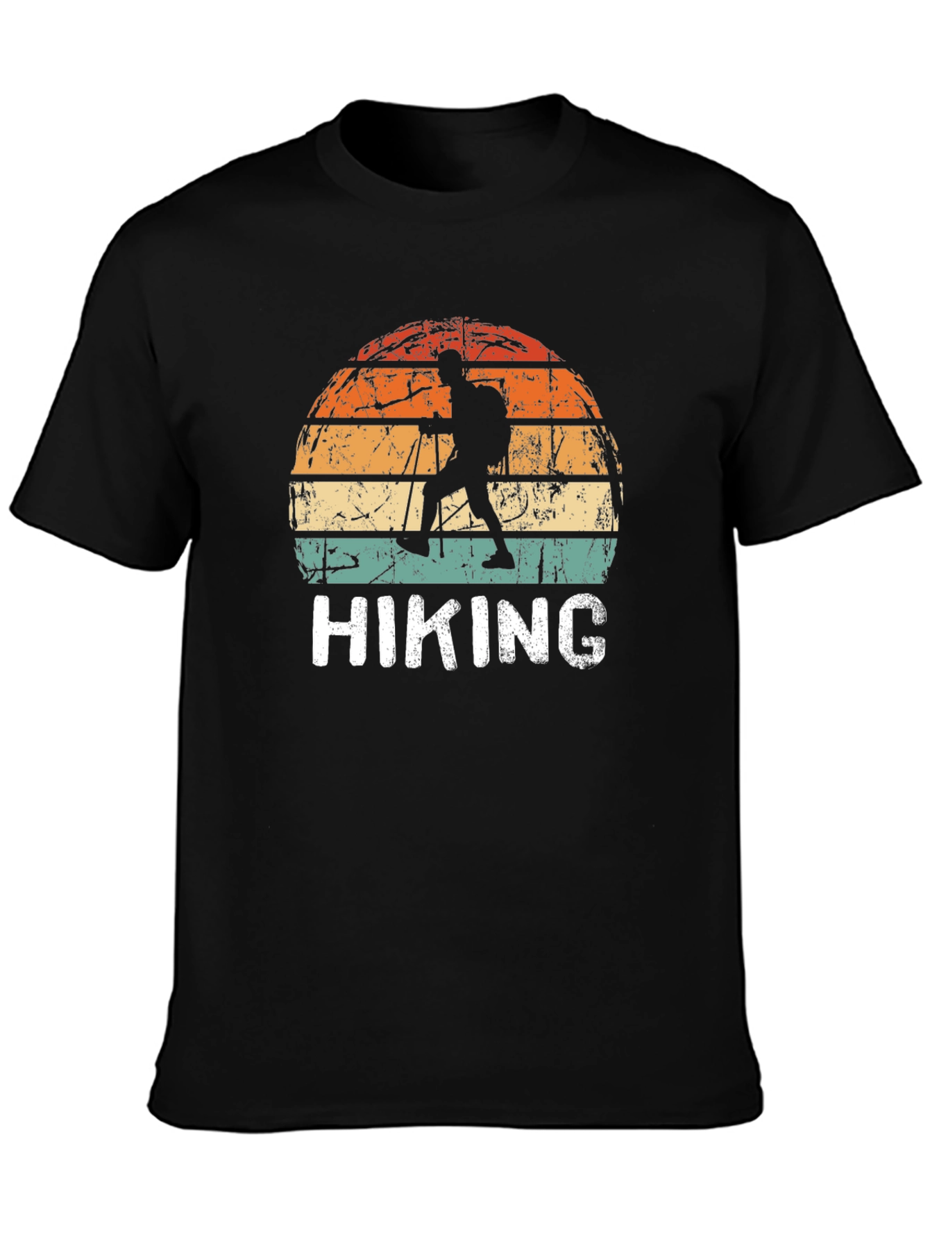 Retro Hiking T-Shirt - Outdoor Adventure Tee