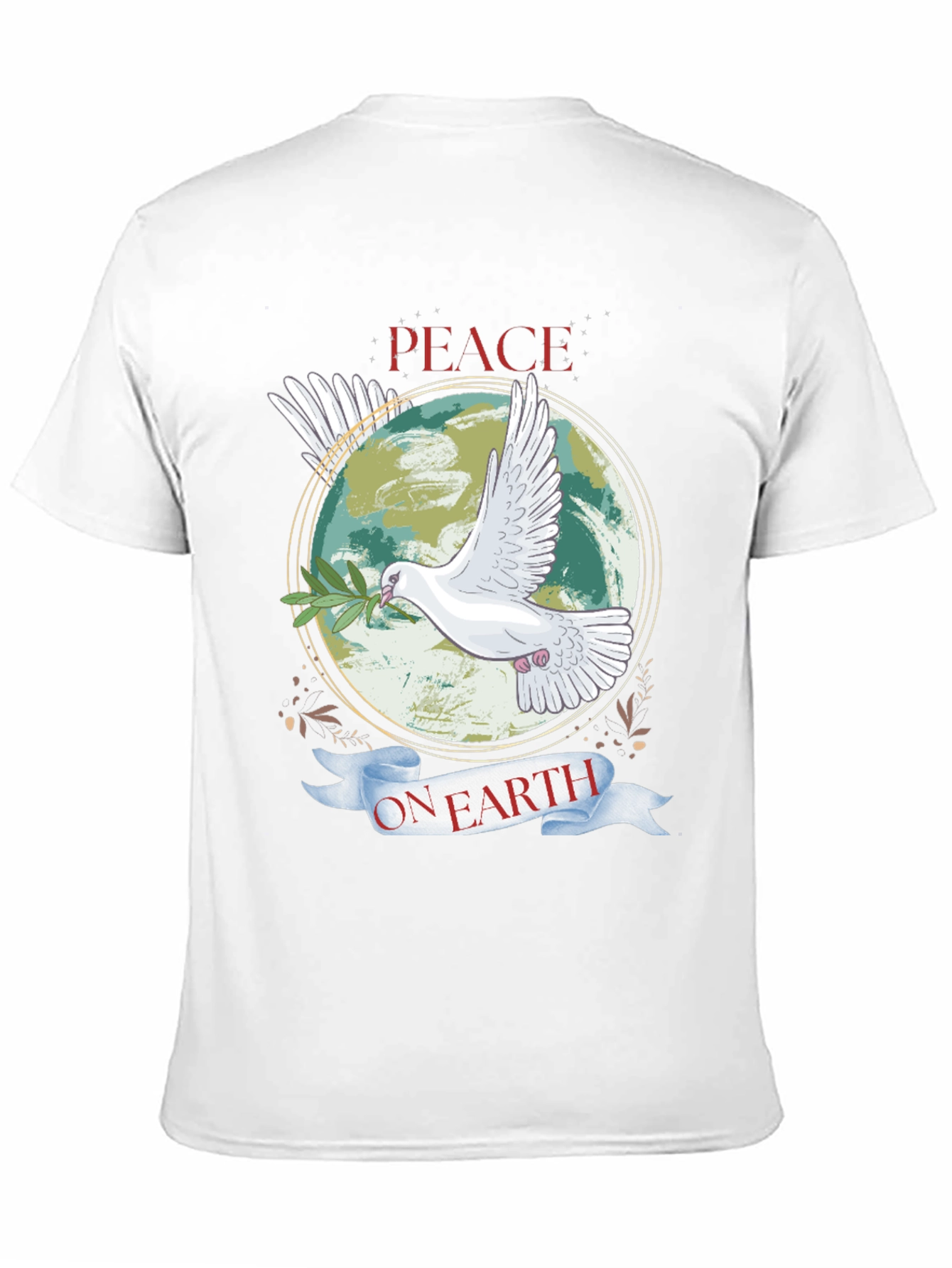 Peace on Earth Dove Graphic Tee