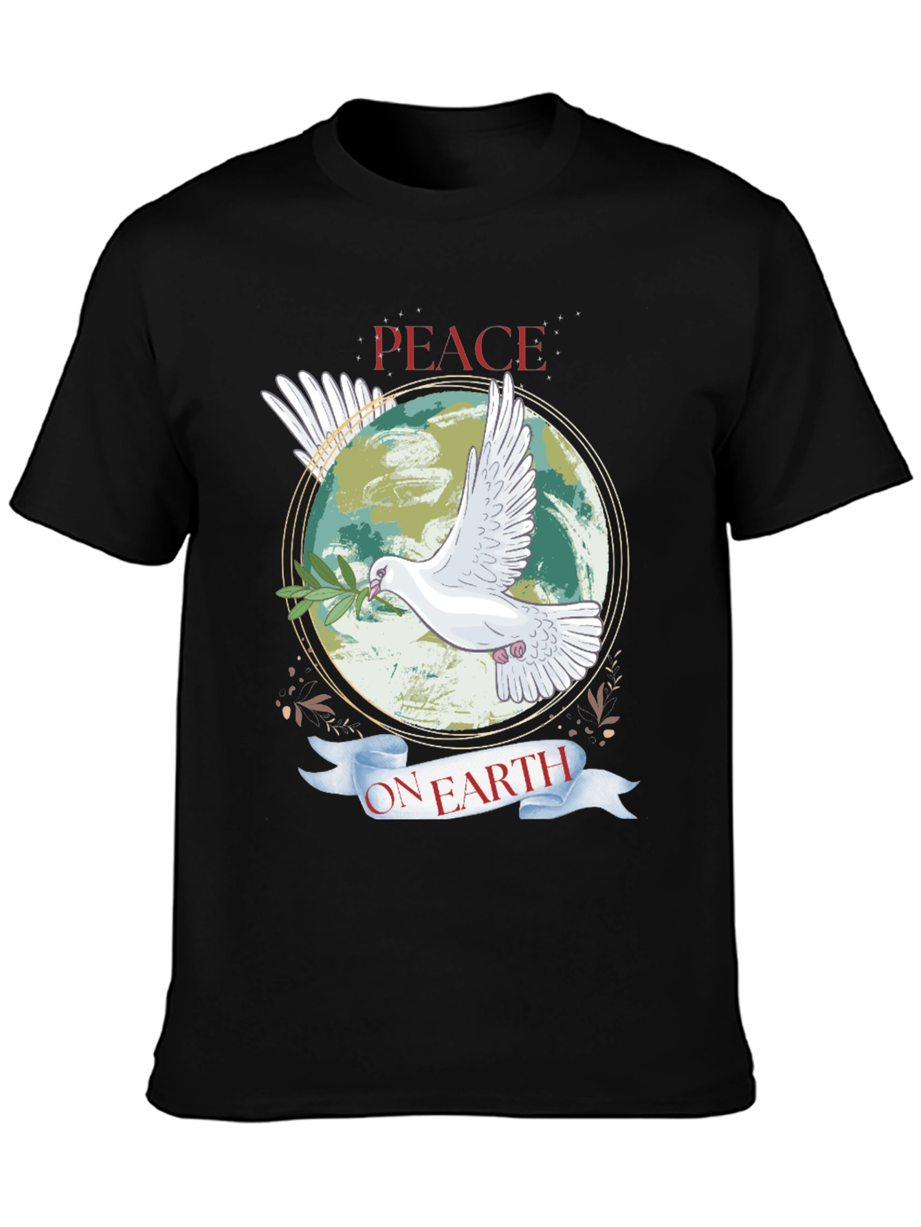 Peace on Earth Dove Graphic Tee