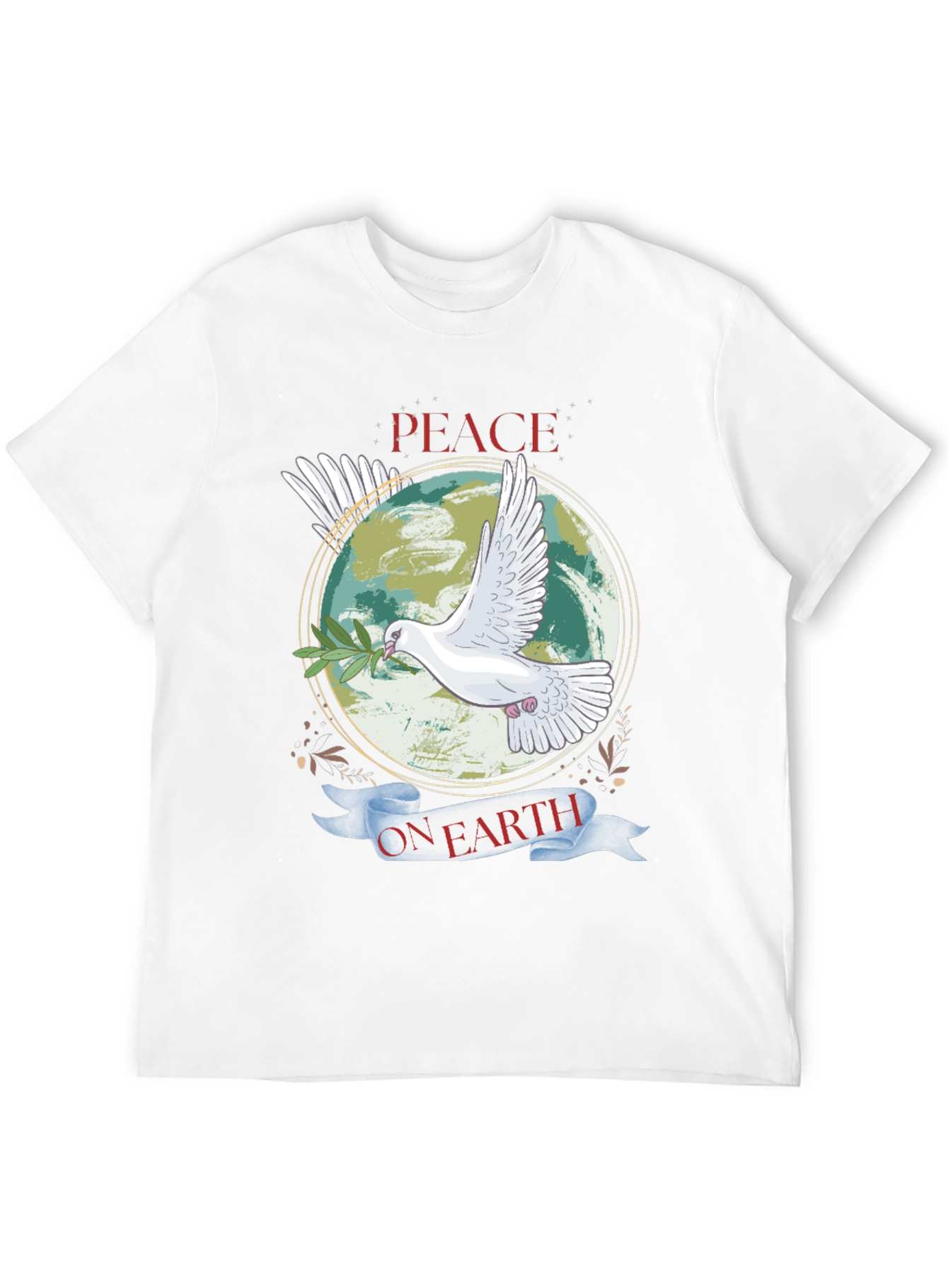 Peace on Earth Dove Graphic Tee
