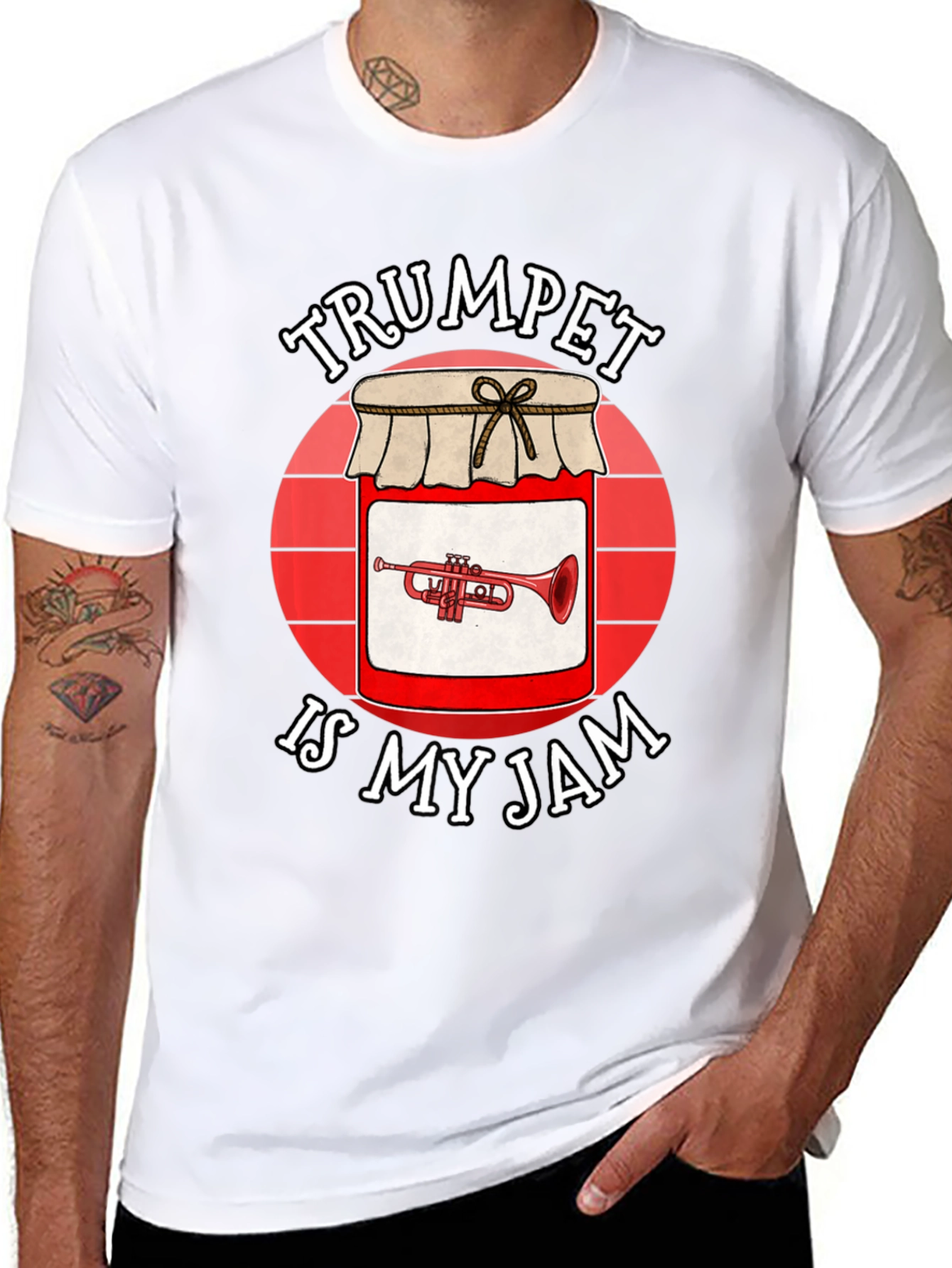 Trumpet Is My Jam T-Shirt - Music Lover Tee