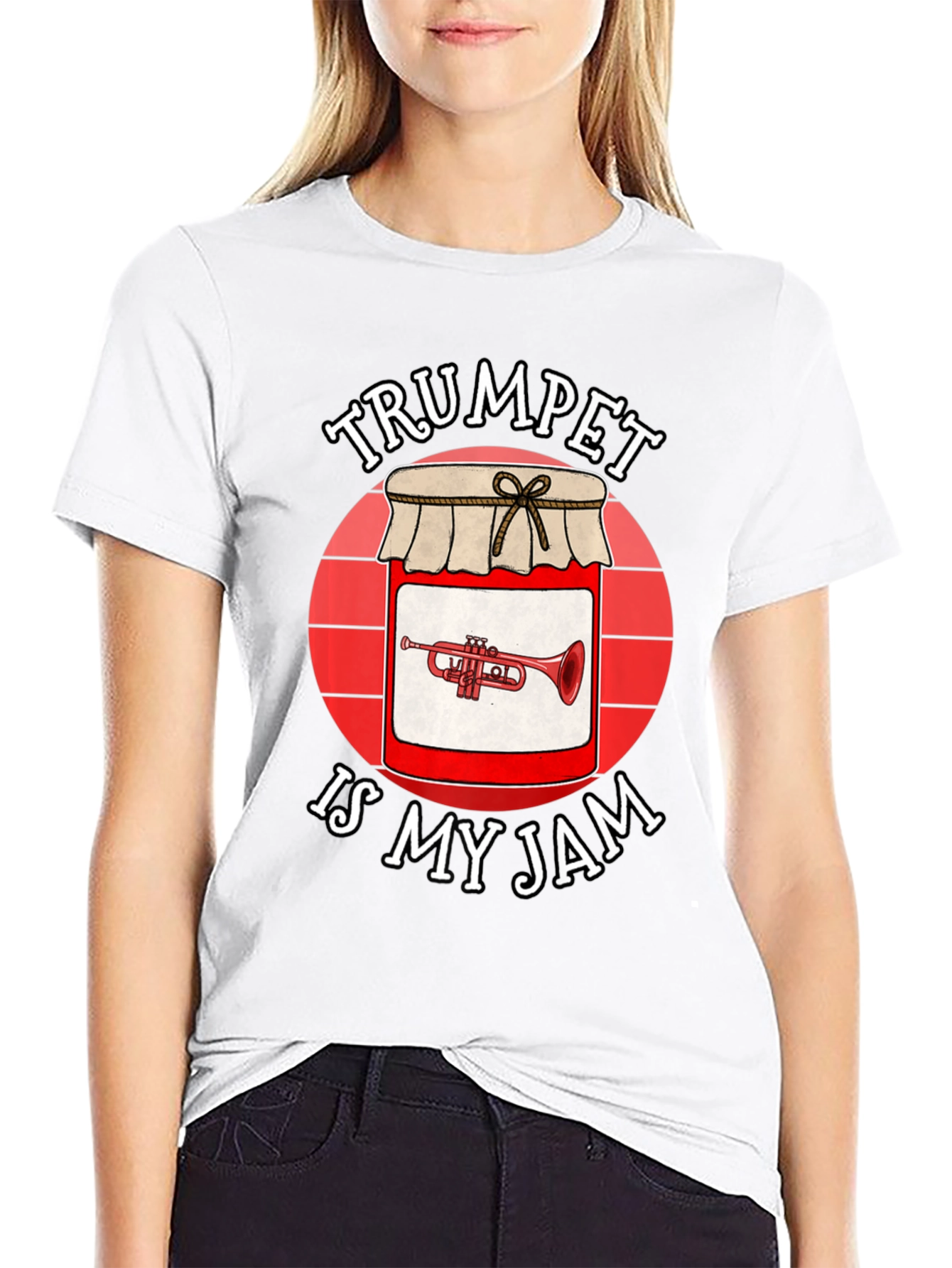 Trumpet Is My Jam T-Shirt - Music Lover Tee
