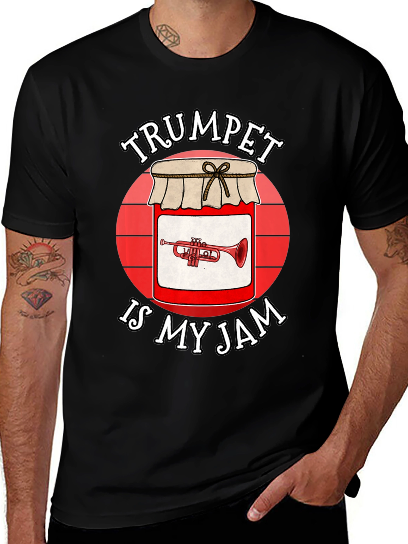 Trumpet Is My Jam T-Shirt - Music Lover Tee