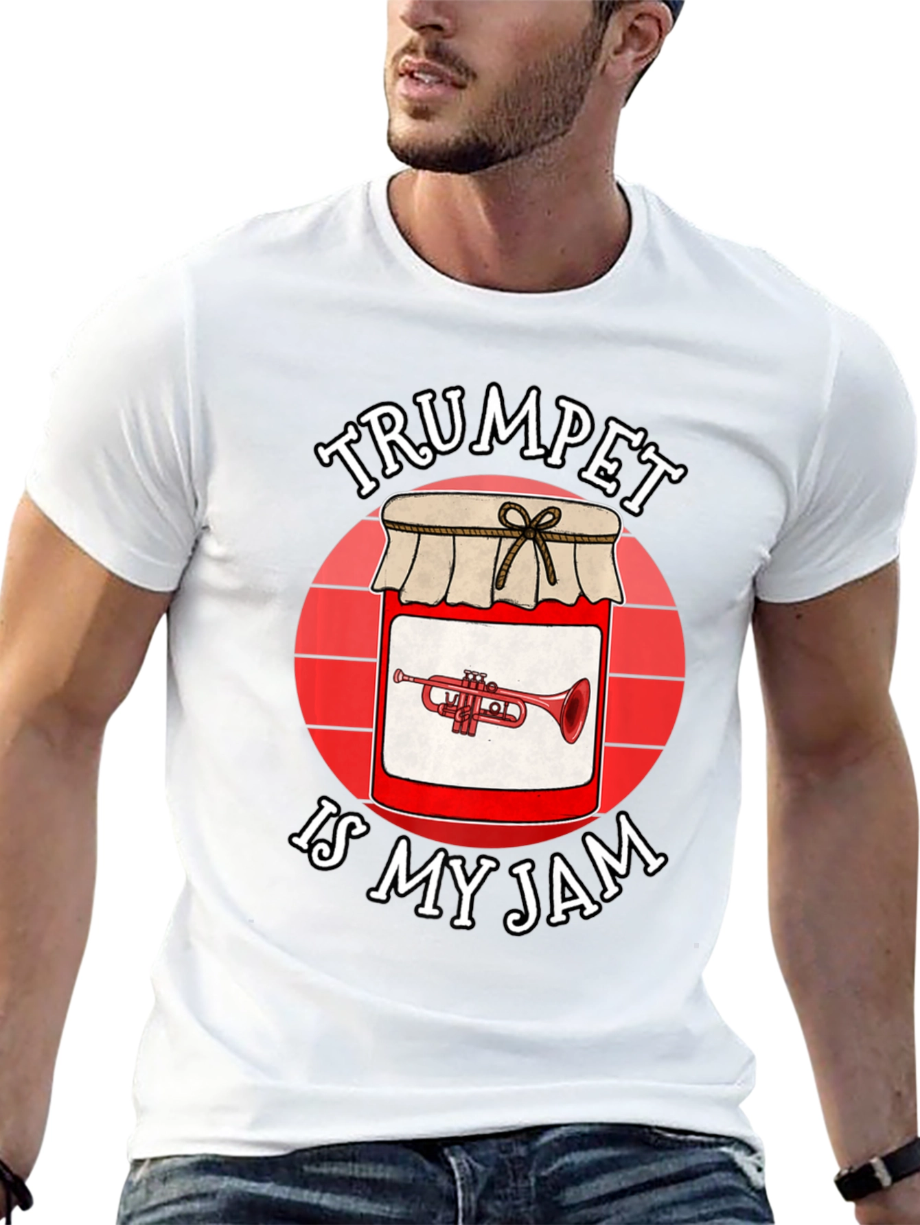 Trumpet Is My Jam T-Shirt - Music Lover Tee