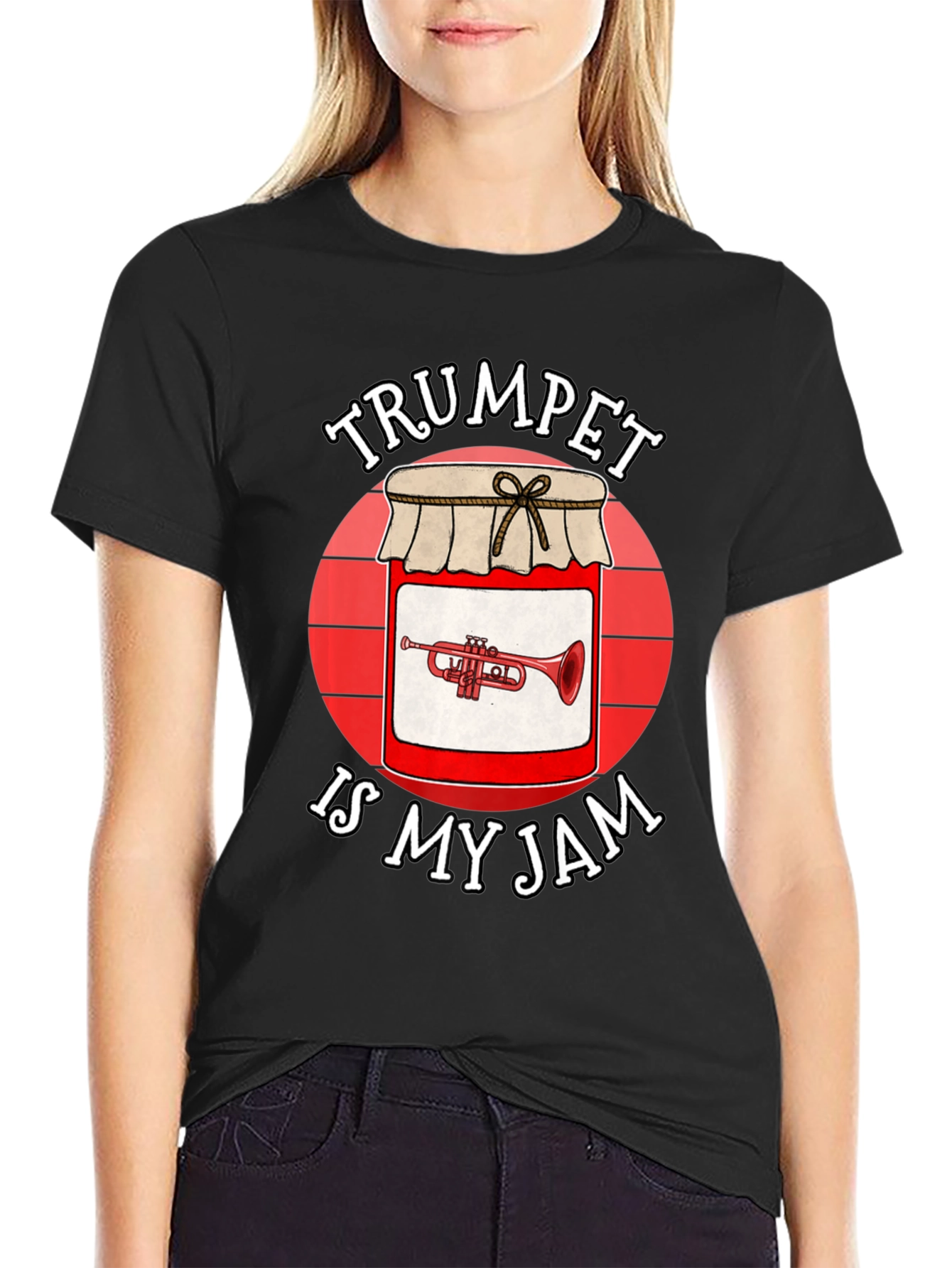 Trumpet Is My Jam T-Shirt - Music Lover Tee