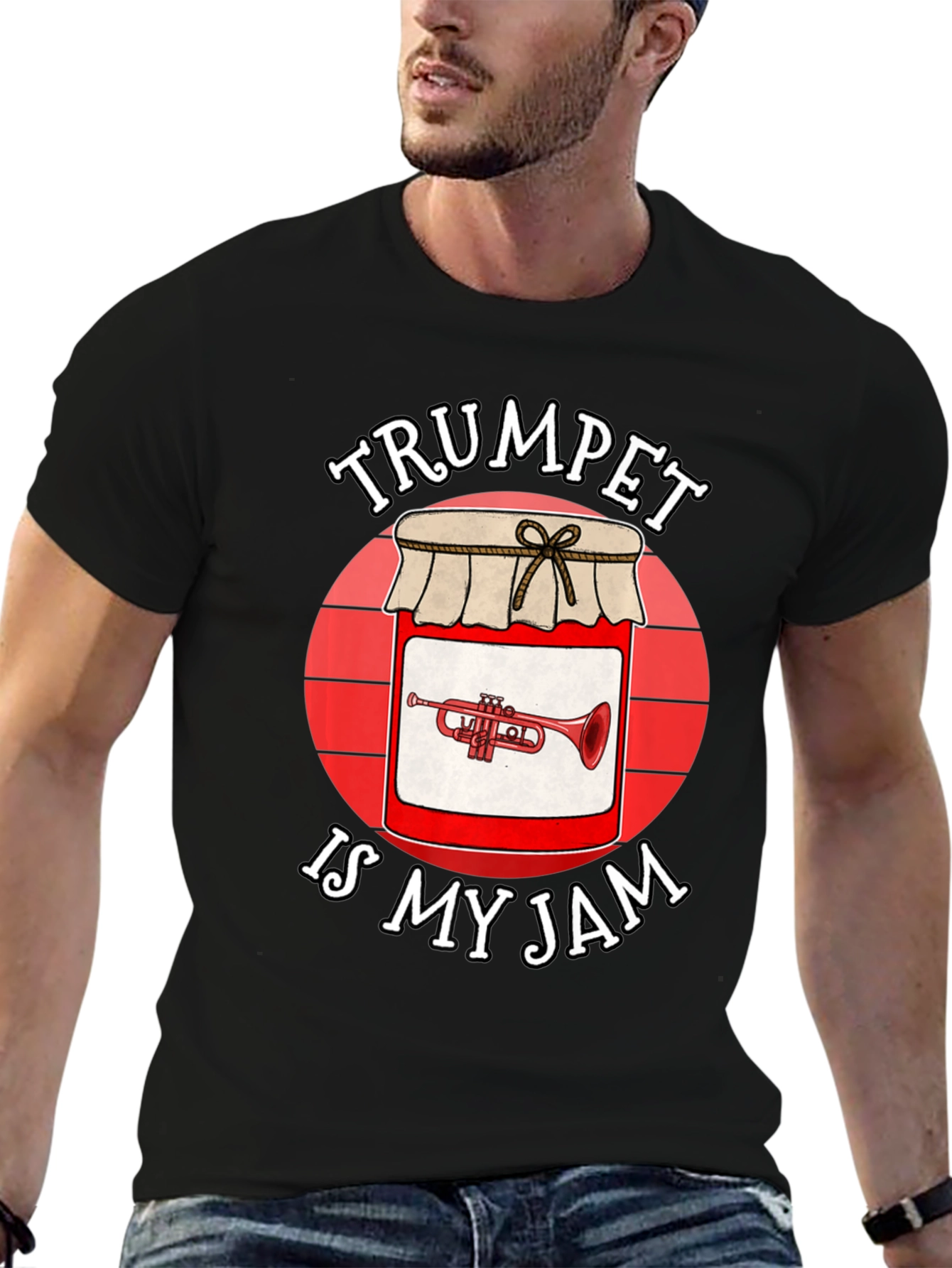 Trumpet Is My Jam T-Shirt - Music Lover Tee