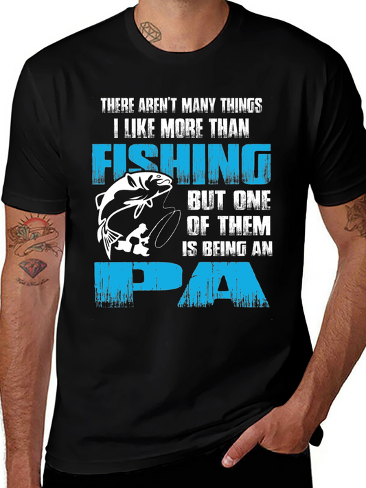 Fishing Dad Graphic T-Shirt - IPA Lover