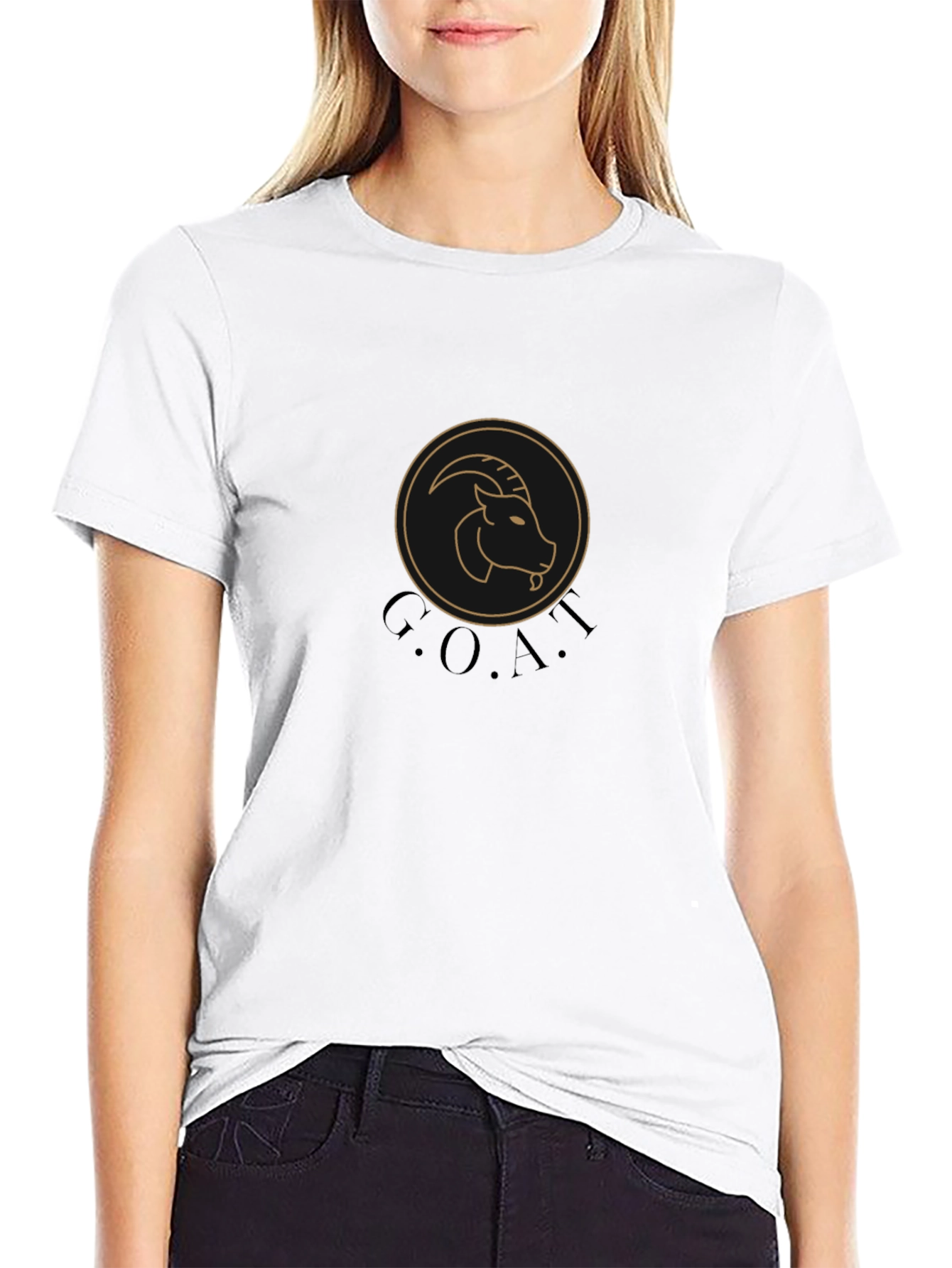 G.O.A.T. Graphic Tee - Black