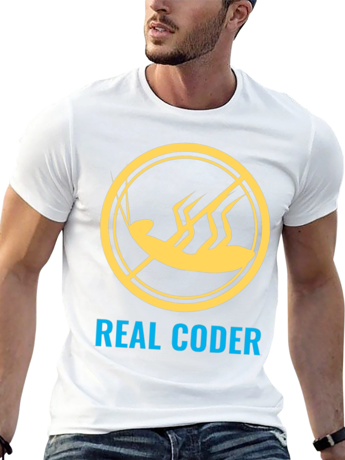 Real Coder T-Shirt - No Bugs Allowed!