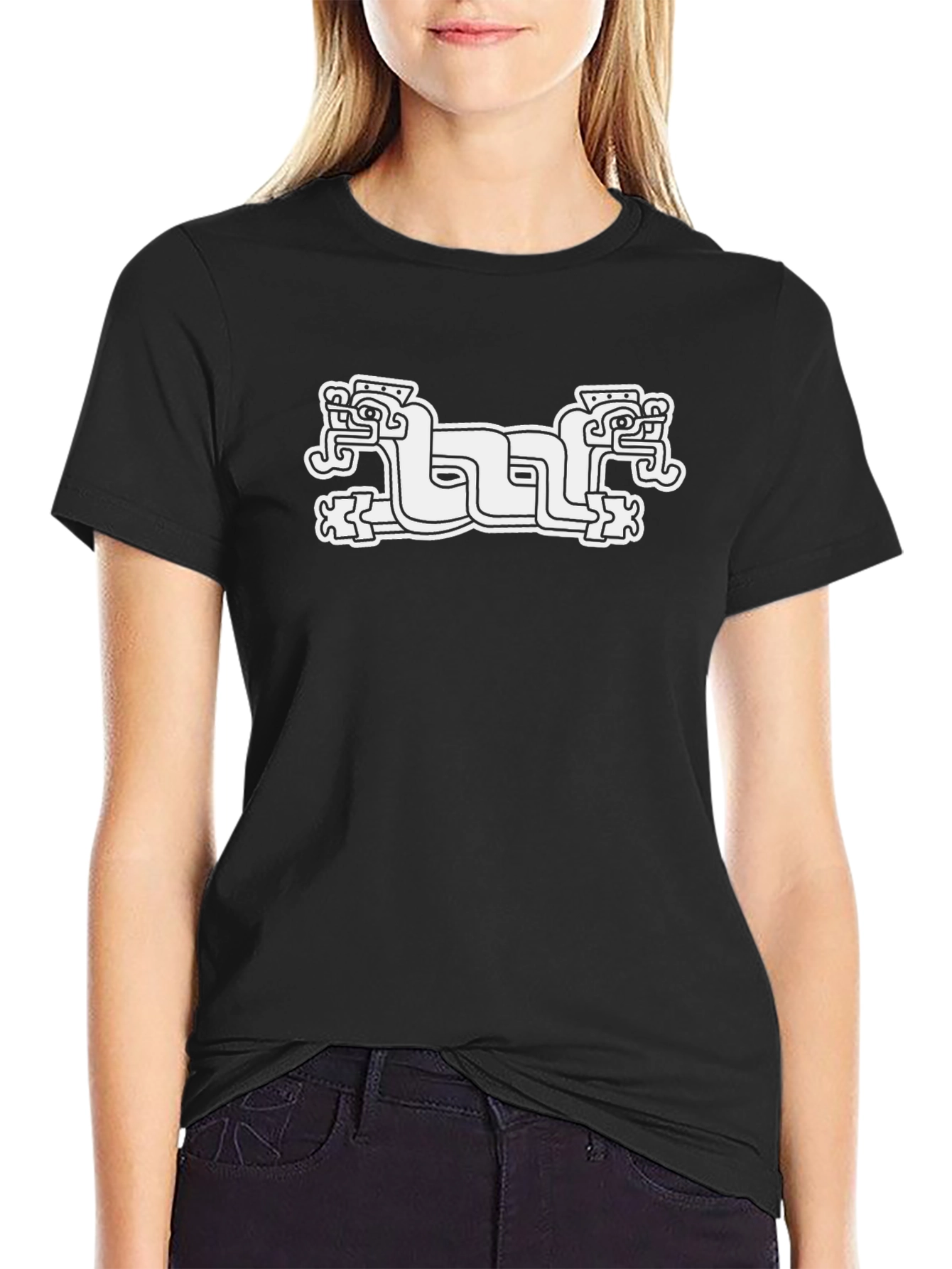 Aztec Dragon T-Shirt - Unique Graphic Tee