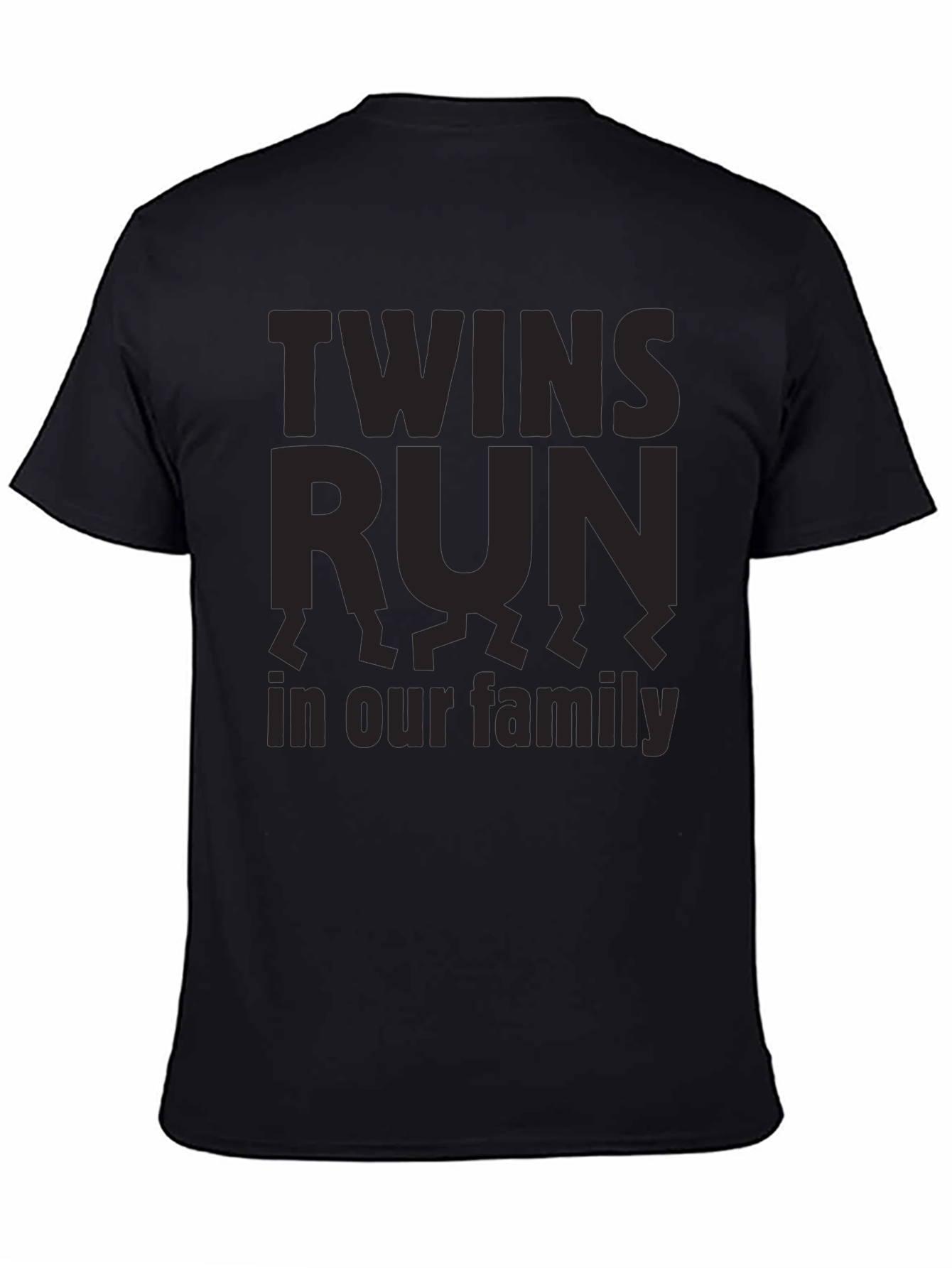 Twins Run in Our Family Graphic Tee