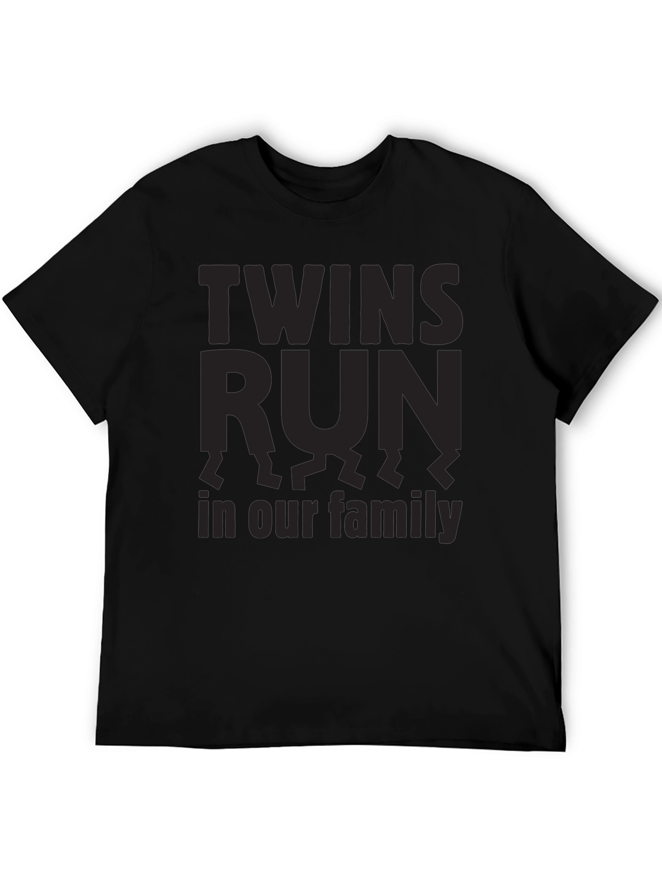 Twins Run in Our Family Graphic Tee
