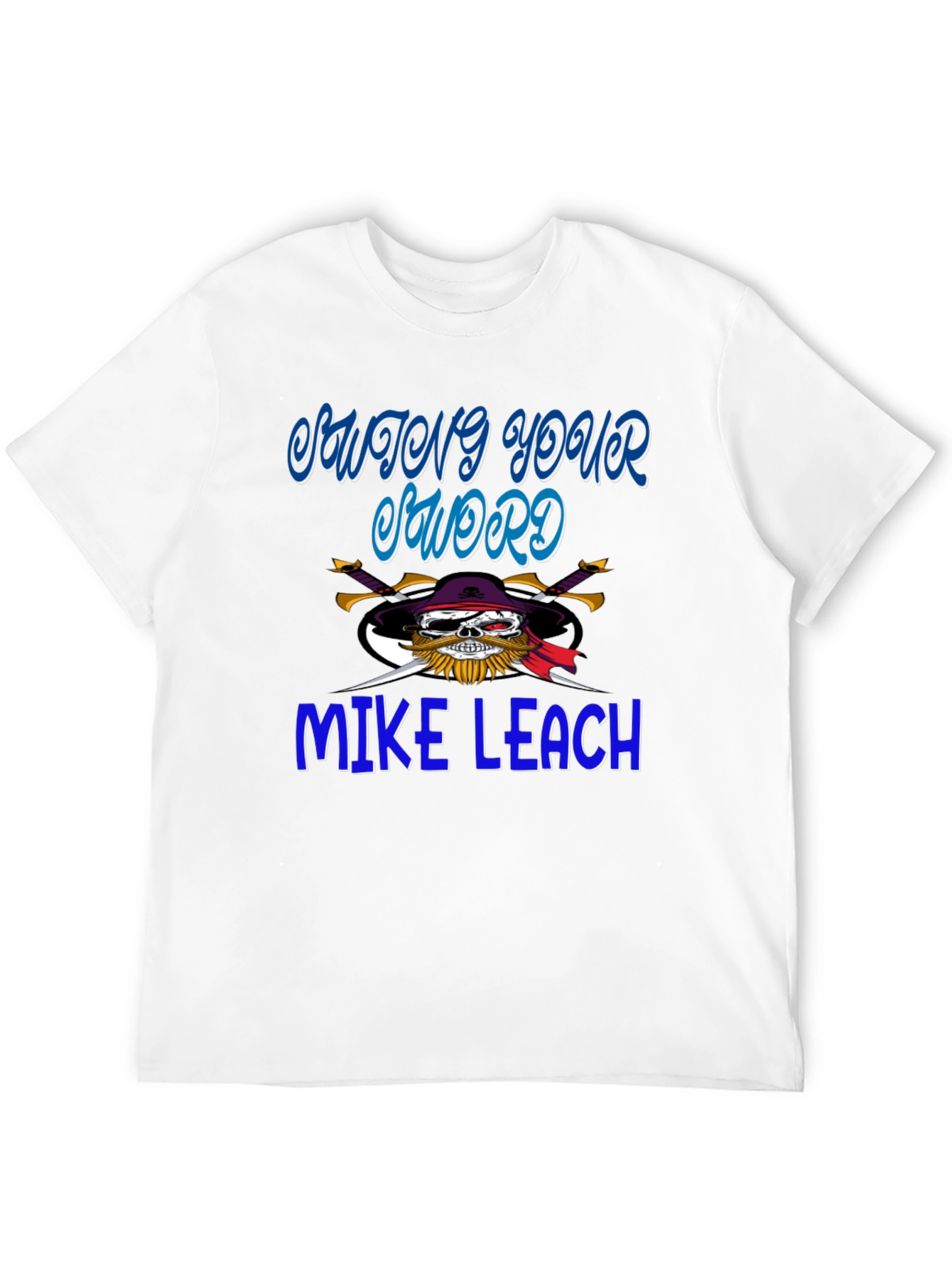 Swashbuckling Mike Leach T-Shirt