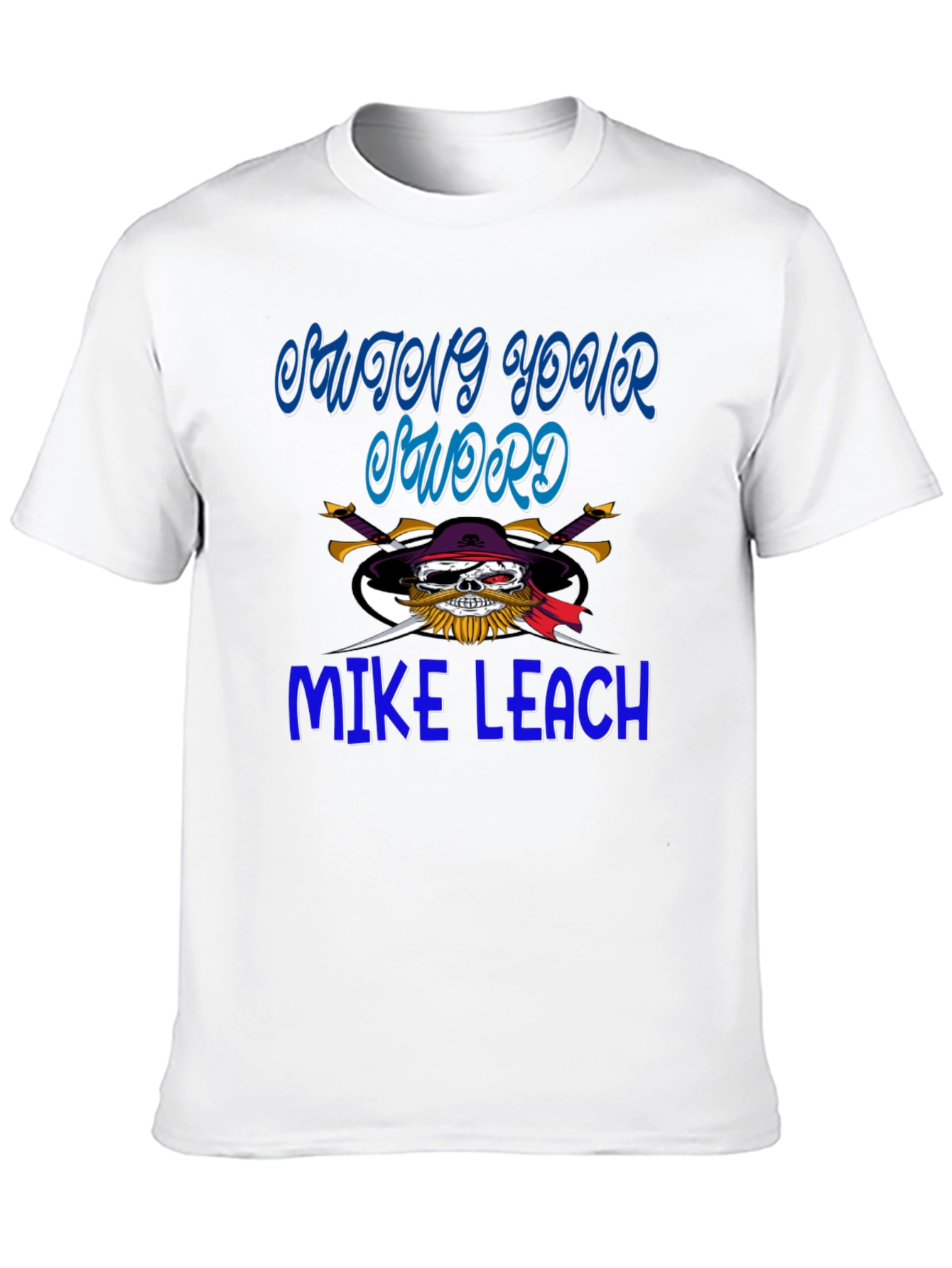 Swashbuckling Mike Leach T-Shirt