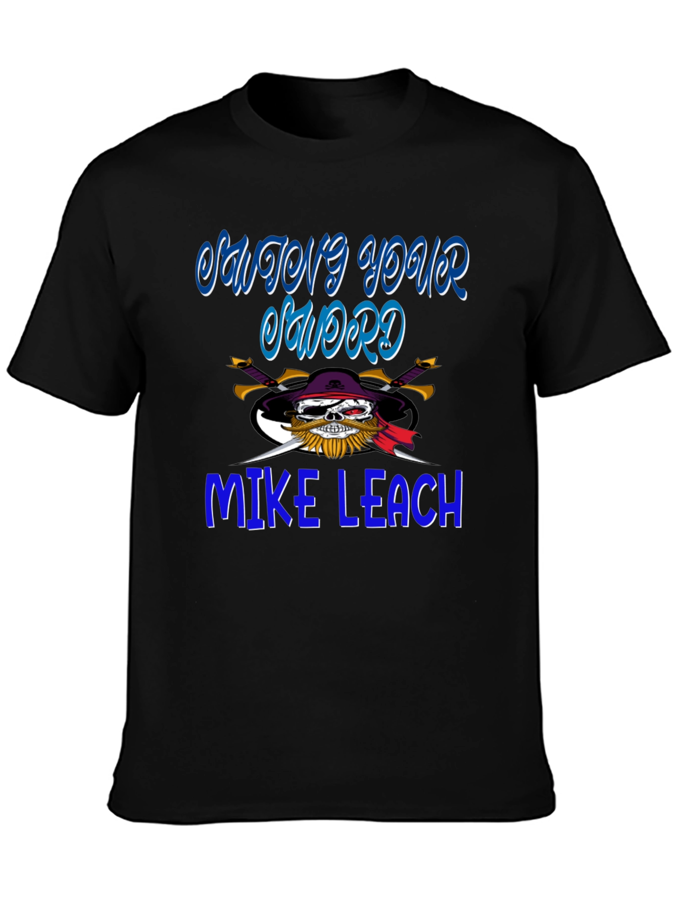 Swashbuckling Mike Leach T-Shirt