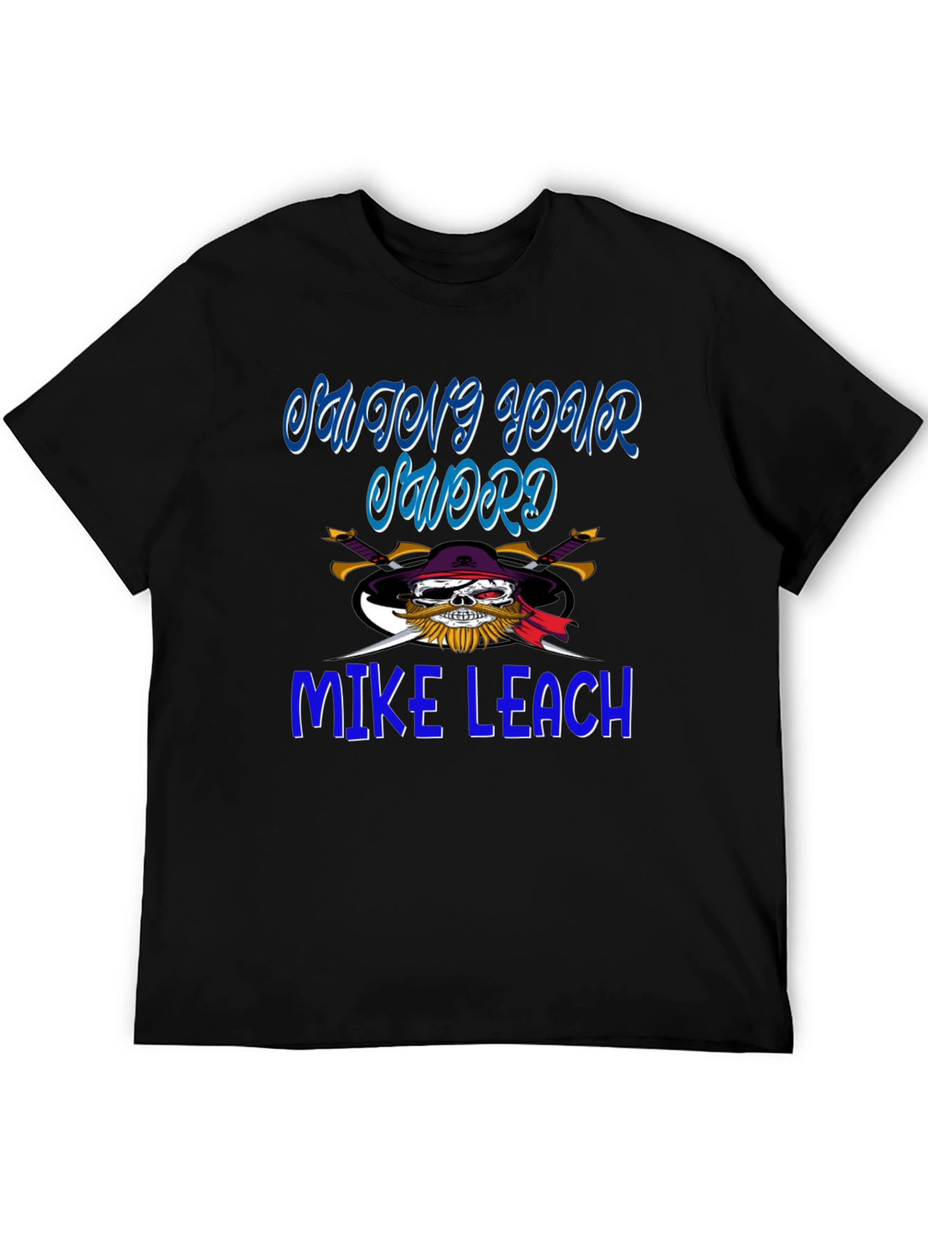 Swashbuckling Mike Leach T-Shirt